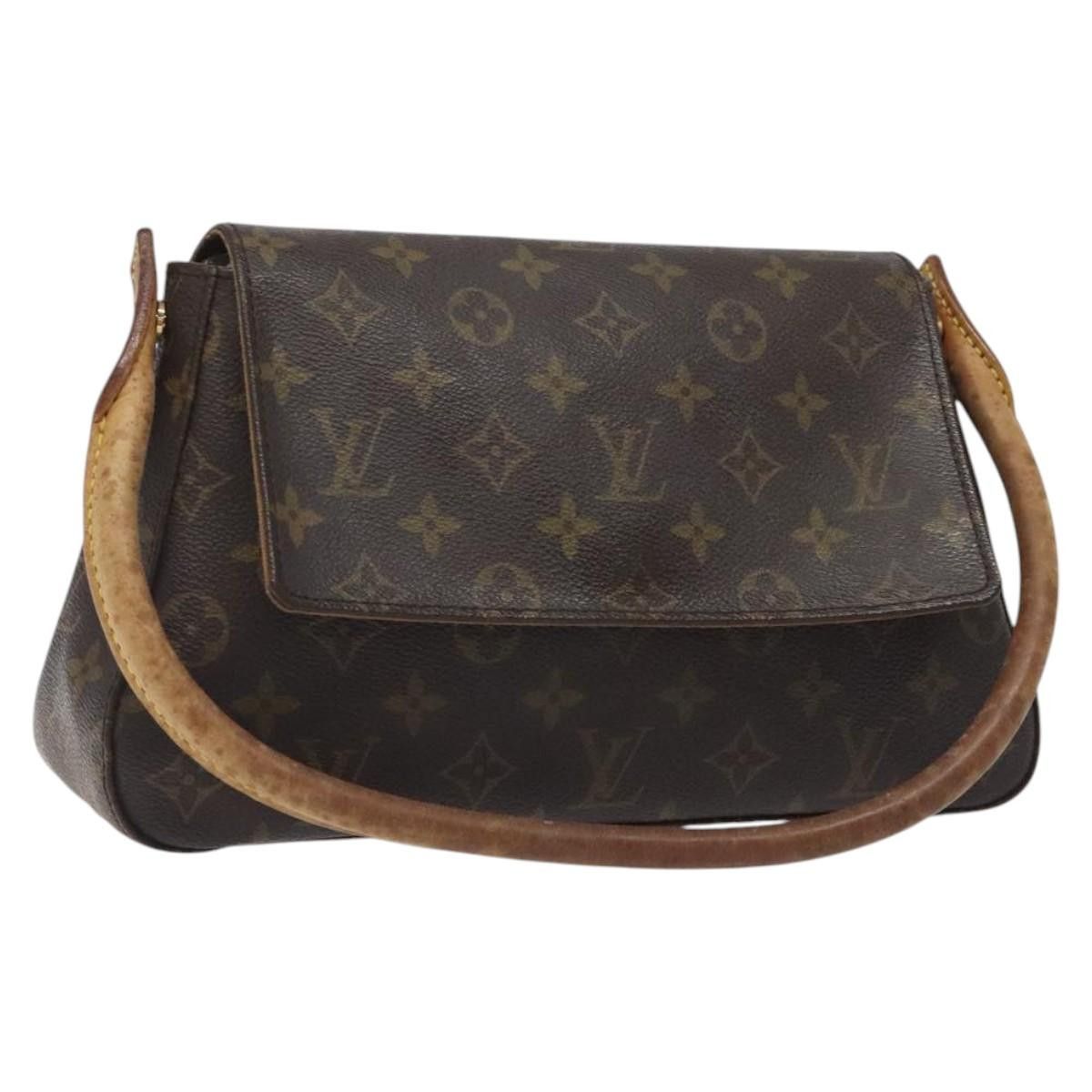 Louis Vuitton Monogram Mini Looping Shoulder Bag M51147 Lv Auth 118097, Women's