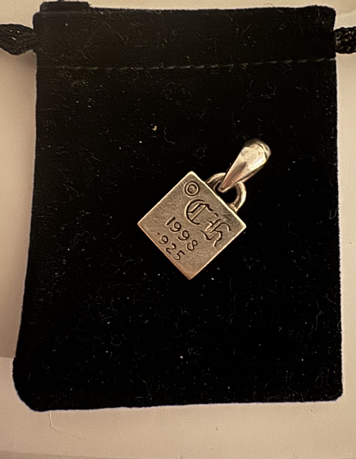 Chrome Hearts Chrome Hearts CH Plus 1 Ruby Necklace Silver Size ONE SIZE - 2 Thumbnail