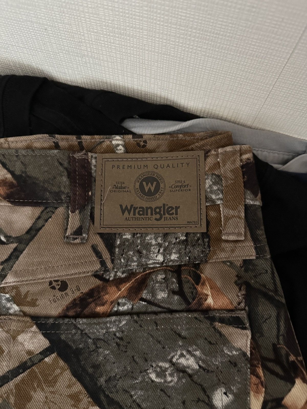 Wrangler Vintage Wrangler realtree Camouflage Double Jean size 38x32 Size US 38 / EU 54 - 3 Thumbnail