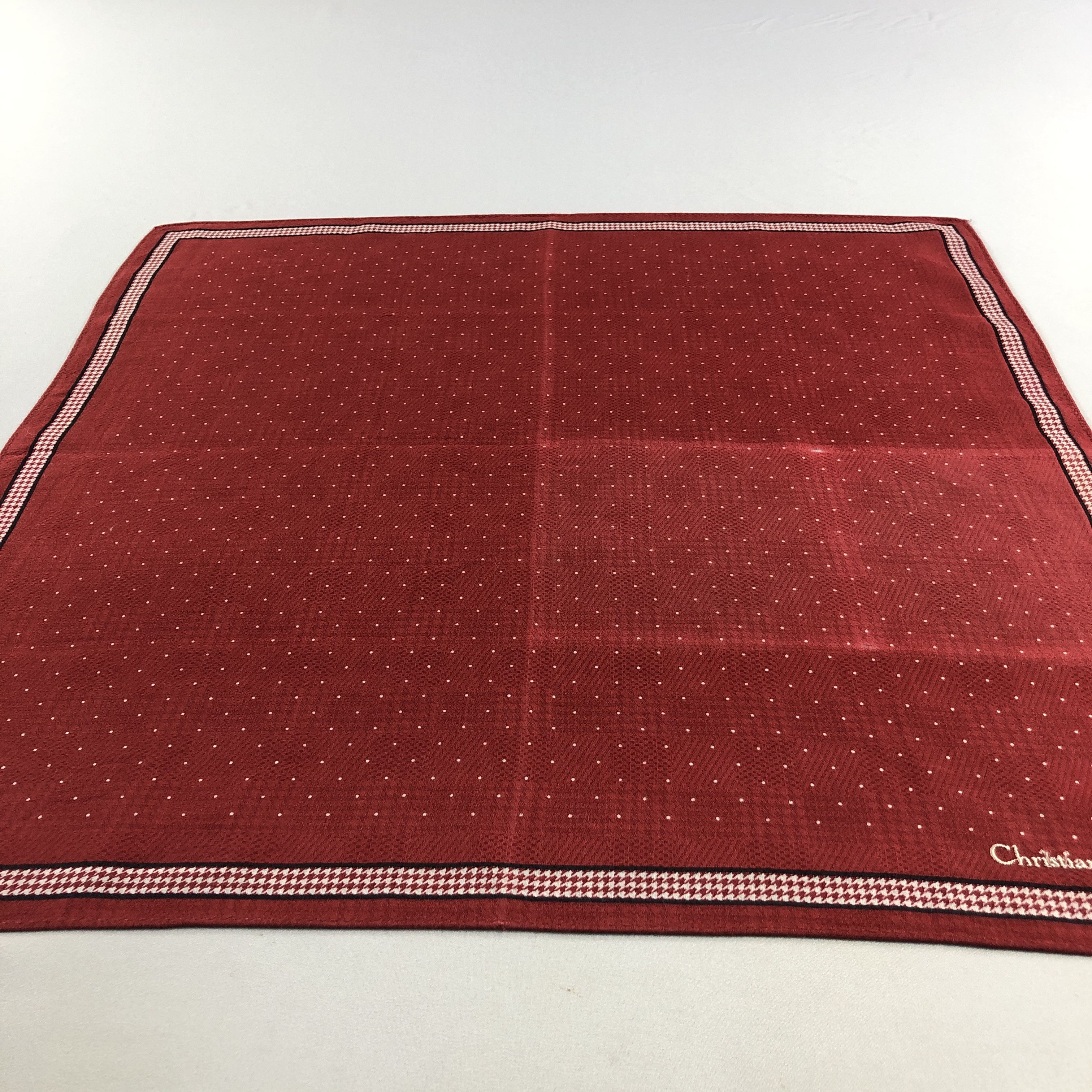 Vintage ChRisTIAN diOR Handkerchief Neckerchief Bandana H2562 Size ONE SIZE - 6 Thumbnail