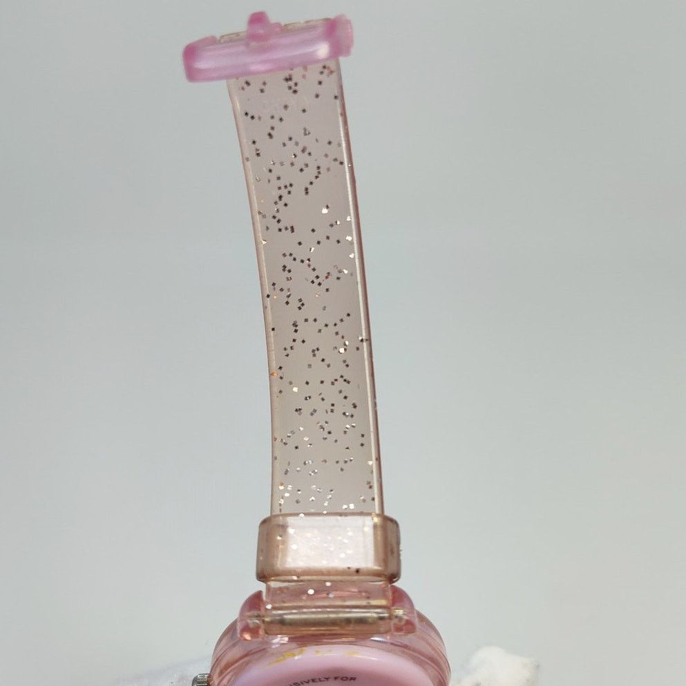 Disney Disney Cinderella Pink Plastic Analog Watch Size ONE SIZE - 6 Thumbnail