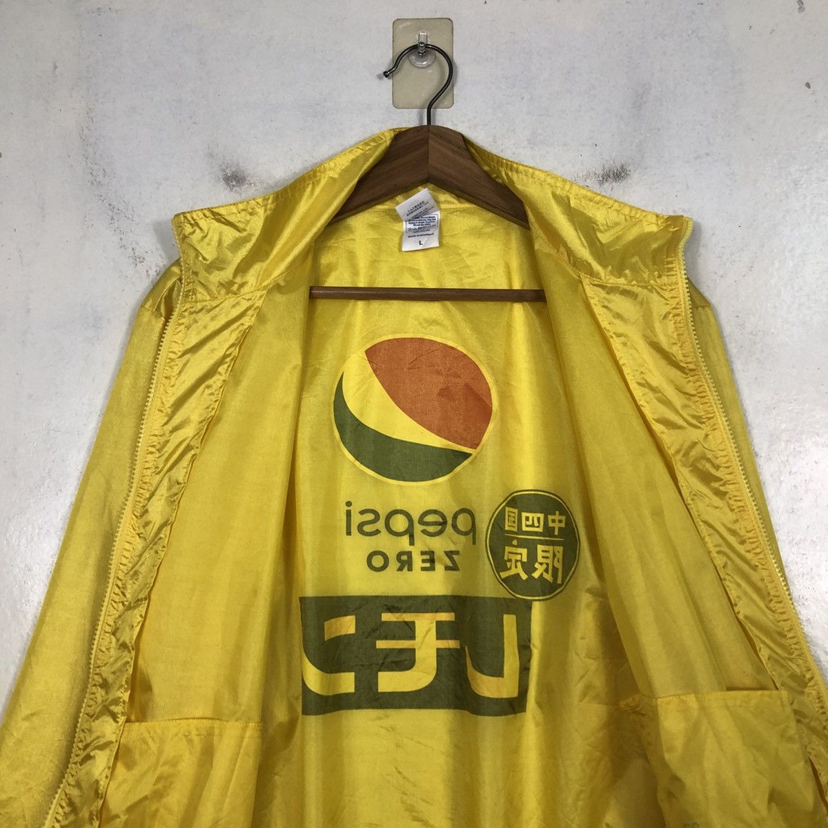 Japanese Brand 📌Vintage Satin Bomber Jacket Pepsi Zero Big Logo Size US L / EU 52-54 / 3 - 17 Thumbnail