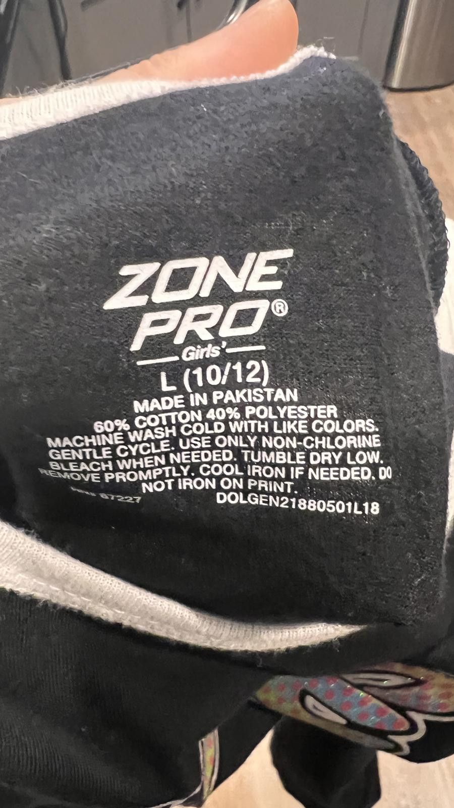 Other Zone Pro Girls' Love Graphic T-Shirt - Size L (10/12) Size S / US 4 / IT 40 - 3 Thumbnail