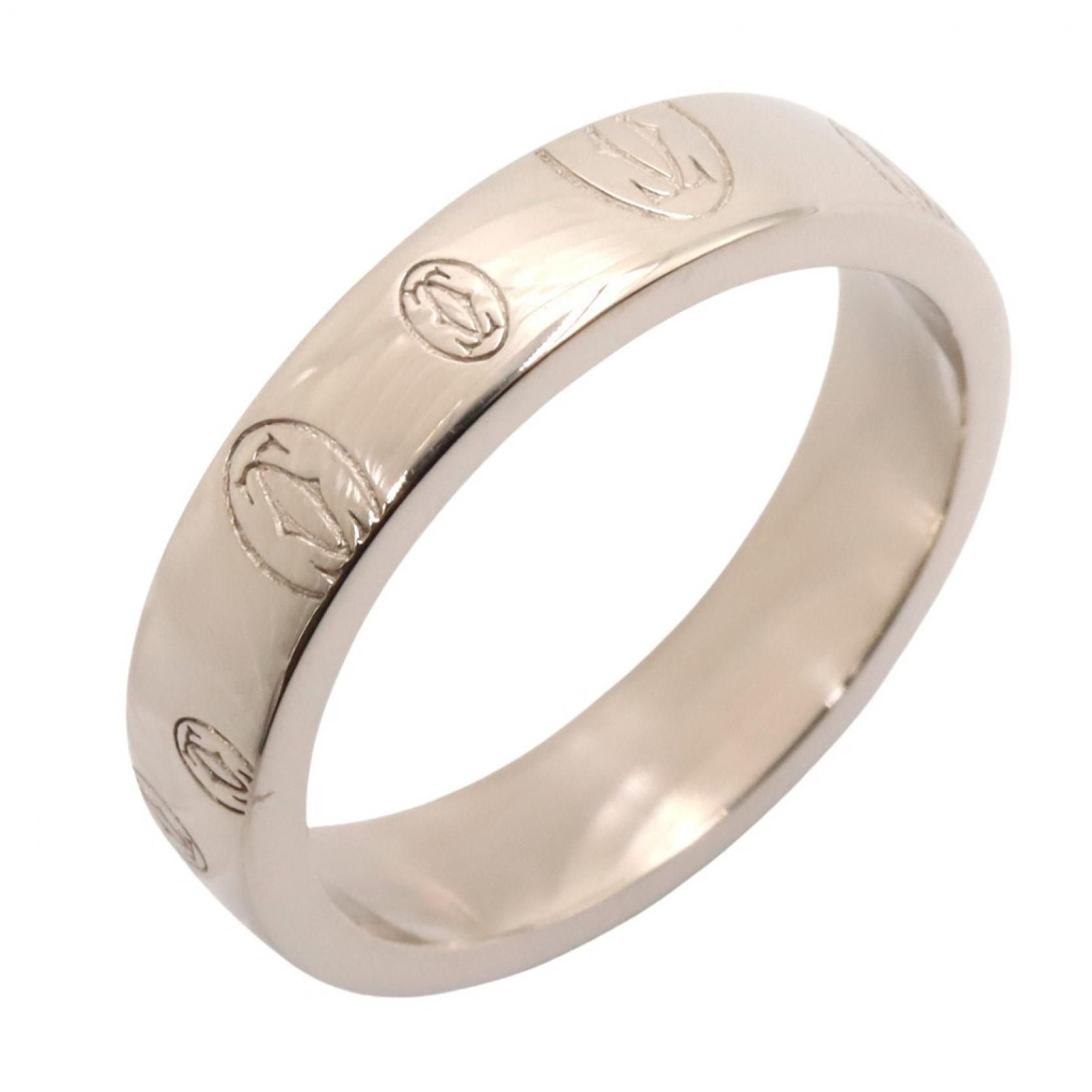 Cartier Cartier Cartier Happy Birthday Au750 Ring Size 9.5 Precious Metal Ring DUTY FREE for USA Size ONE SIZE - 1 Thumbnail