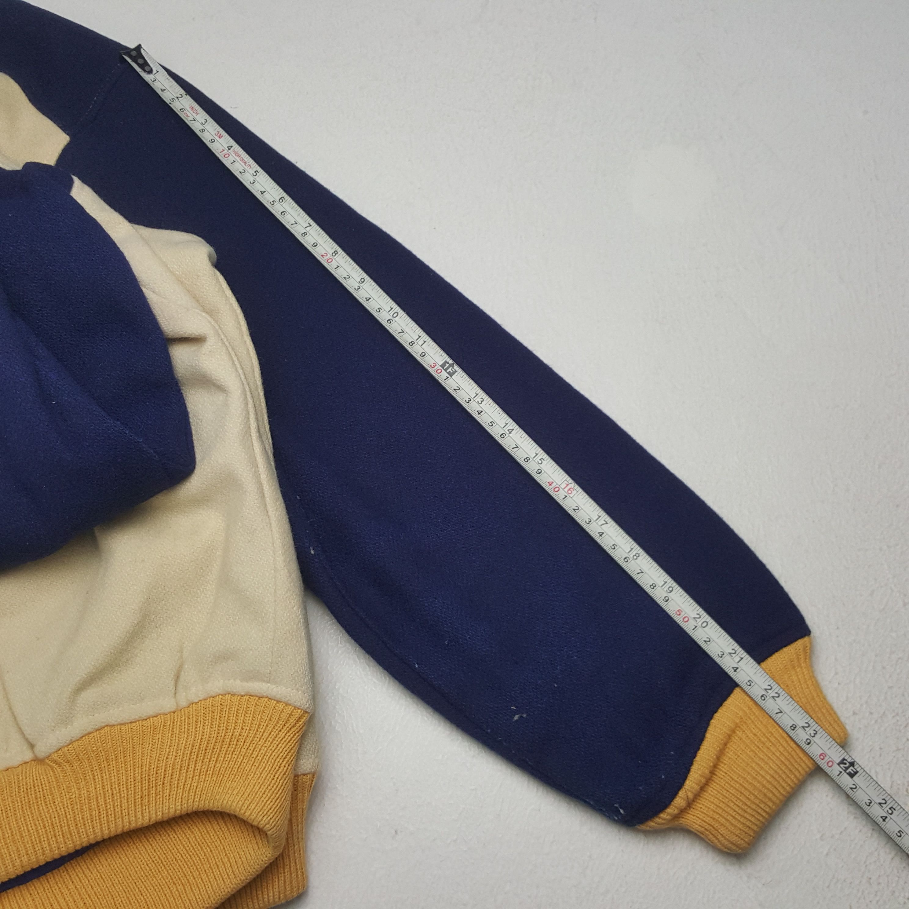 &SONS × Vintage Vintage Sons Sport Japanese Skulls Varsity Jacket C275N25 Size US XL / EU 56 / 4 - 7 Thumbnail