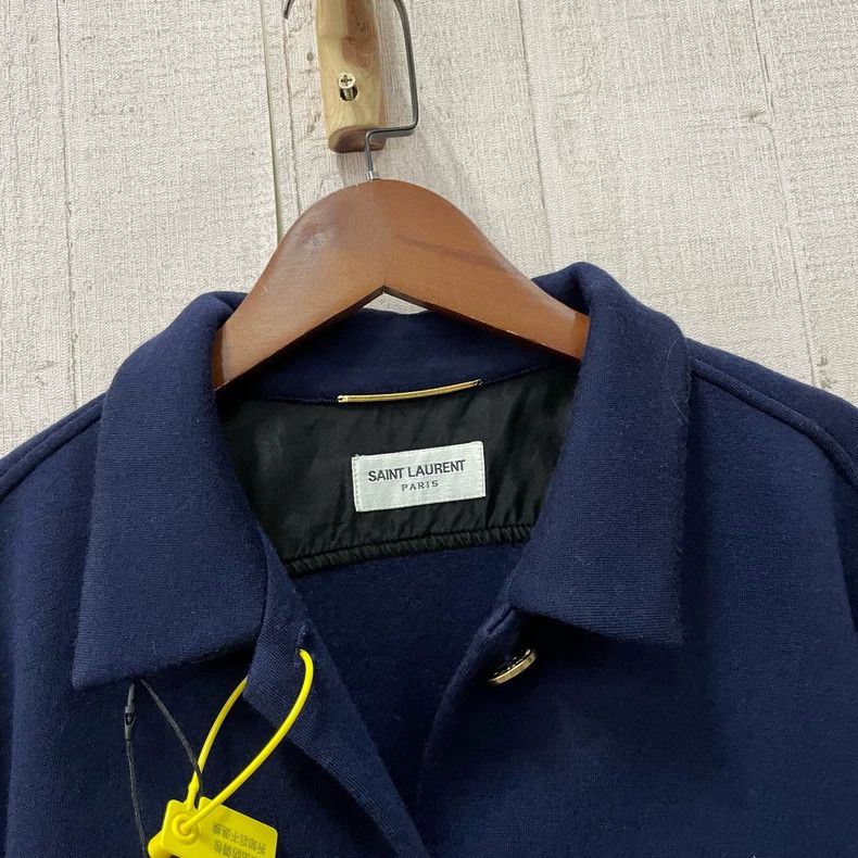 Saint Laurent Paris Saint Laurent Navy Blue Jacket 2504-Nextarrow Size S / US 4 / IT 40 - 5 Thumbnail
