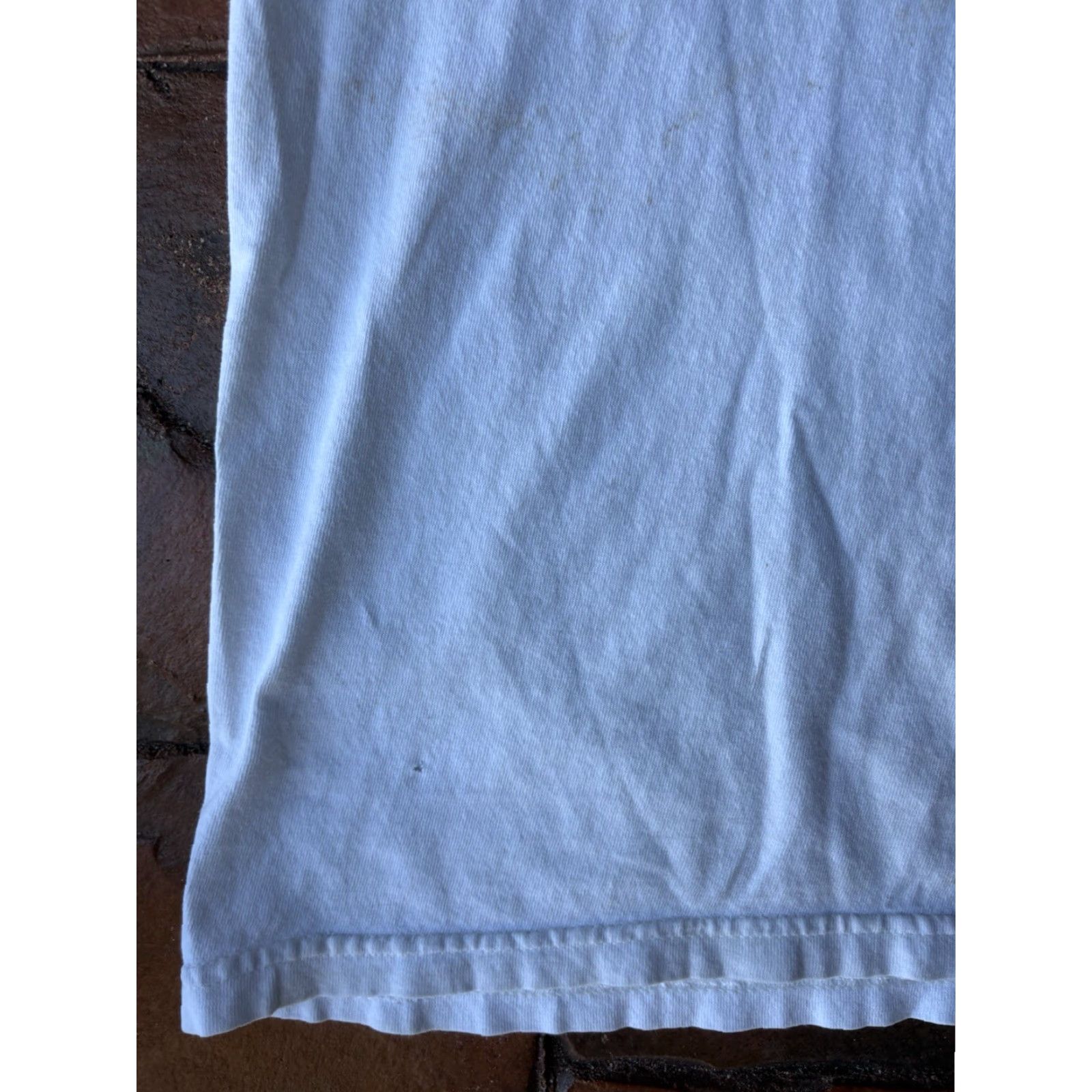Vintage VINTAGE Pirana Z T-Shirt XL White Graphic Print Crew Neck Short Sleeve Grunge Racing Nuts & Bolts Men Size US XL / EU 56 / 4 - 5 Thumbnail