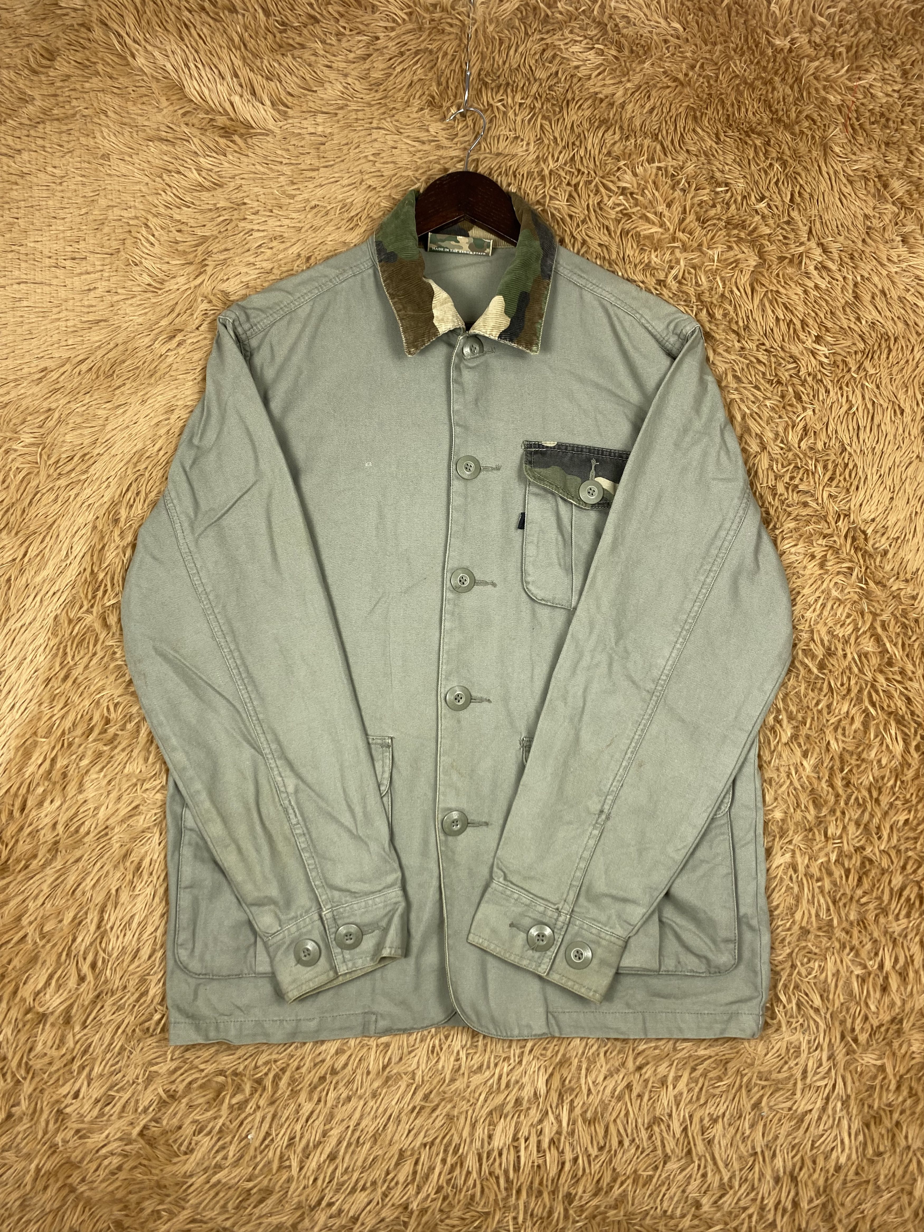 Japanese Brand Vintage T&C Surf Camouflage Collar Jacket DJ0782 Size US M / EU 48-50 / 2 - 4 Thumbnail