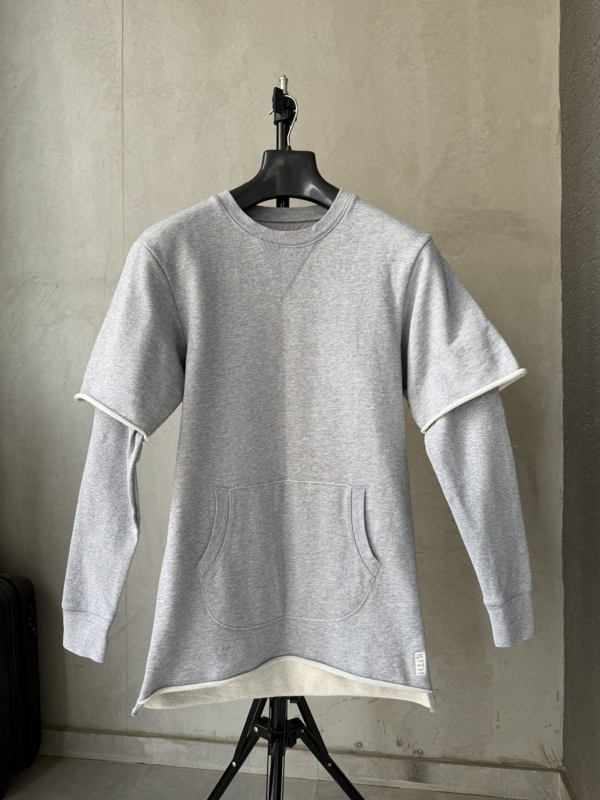 Kith KITH sweatshirt dress dabble sleeve gray size S Size S / US 4 / IT 40 - 23 Thumbnail