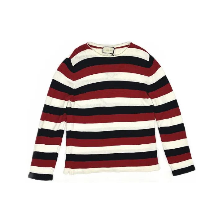 Gucci Gucci Striped Knit Sweater for Casual Style Size US XXL / EU 58 / 5 - 1 Thumbnail
