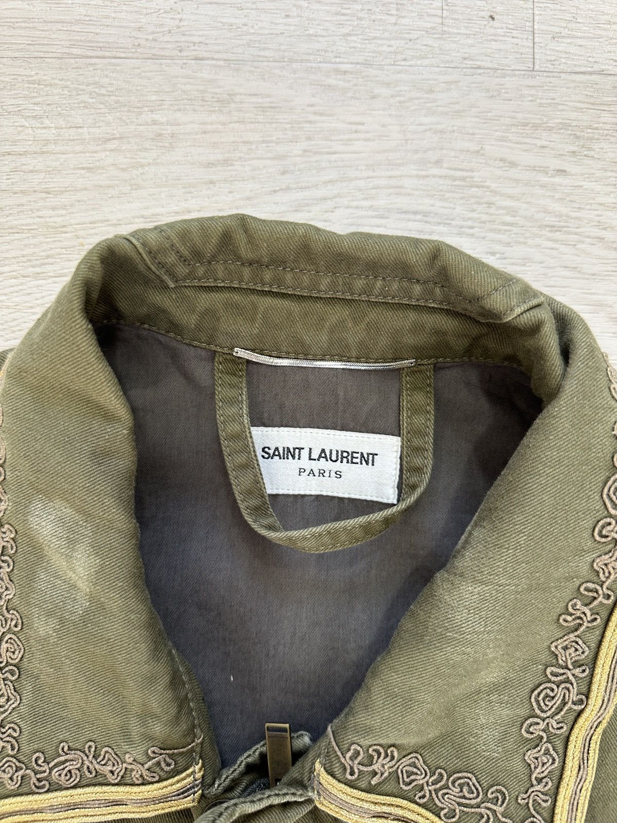 Saint Laurent Paris Saint laurent military vest Size US S / EU 44-46 / 1 - 4 Thumbnail