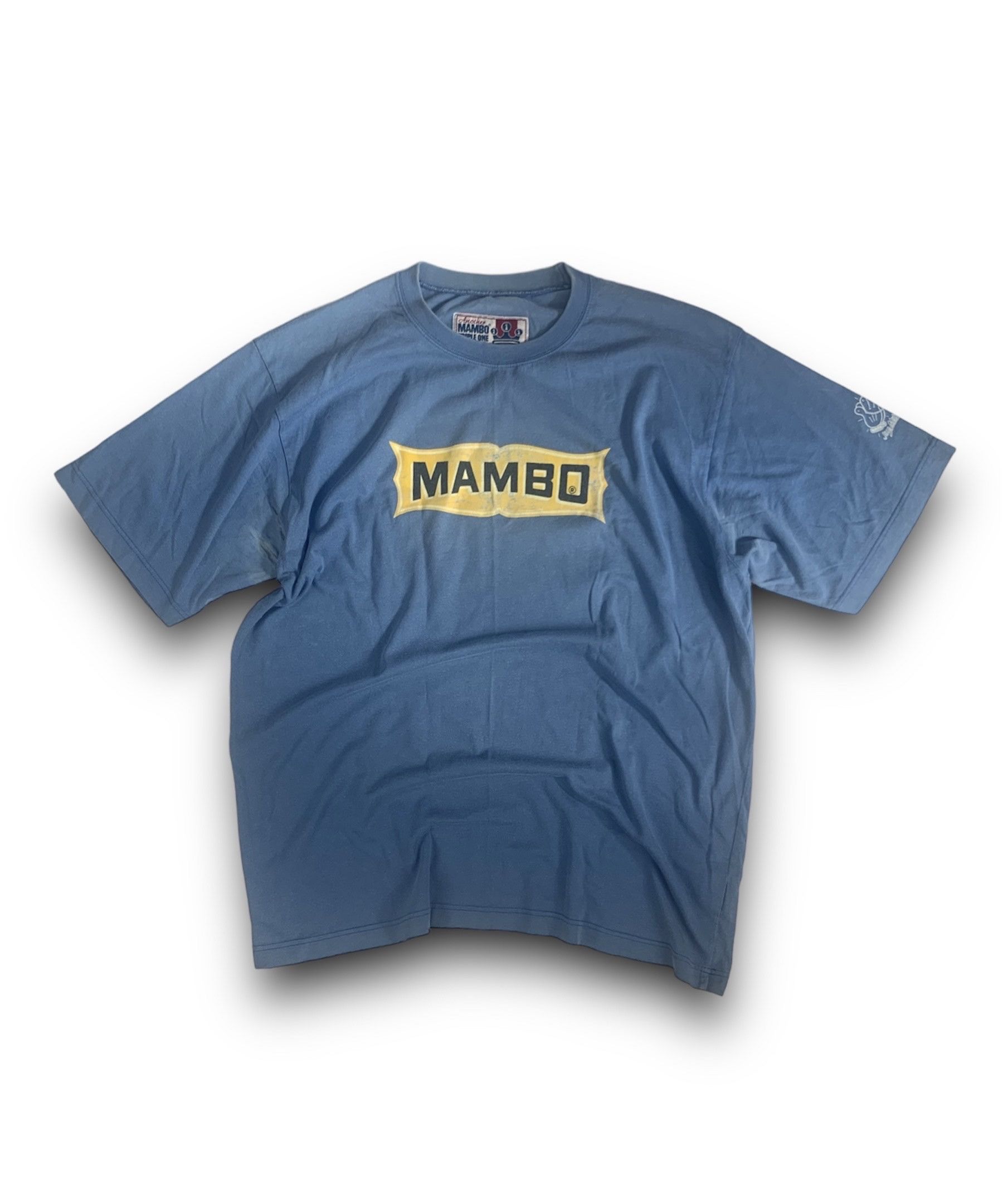 Mambo × Vintage Vintage Mambo Loud T-Shirt Size Large Blue Size US L / EU 52-54 / 3 - 1 Thumbnail
