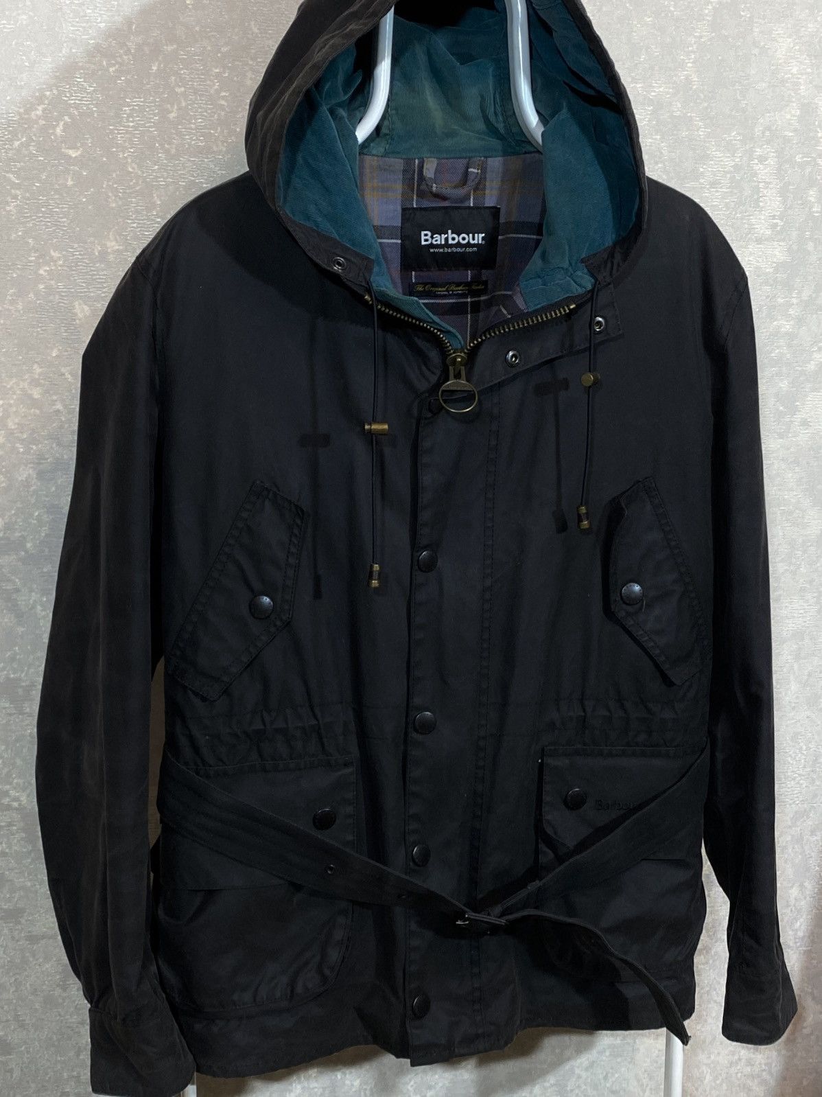 Barbour Barbour Durham Walking Wax Men Jacket Size US L / EU 52-54 / 3 - 3 Thumbnail
