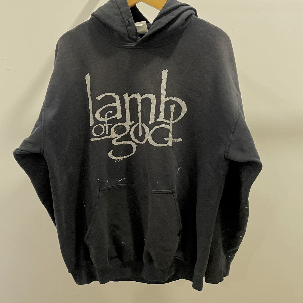 Unsound Rags × Vintage × jacov vintage lamb of god band hoodie distressed thrashed Size US M / EU 48-50 / 2 - 1 Thumbnail