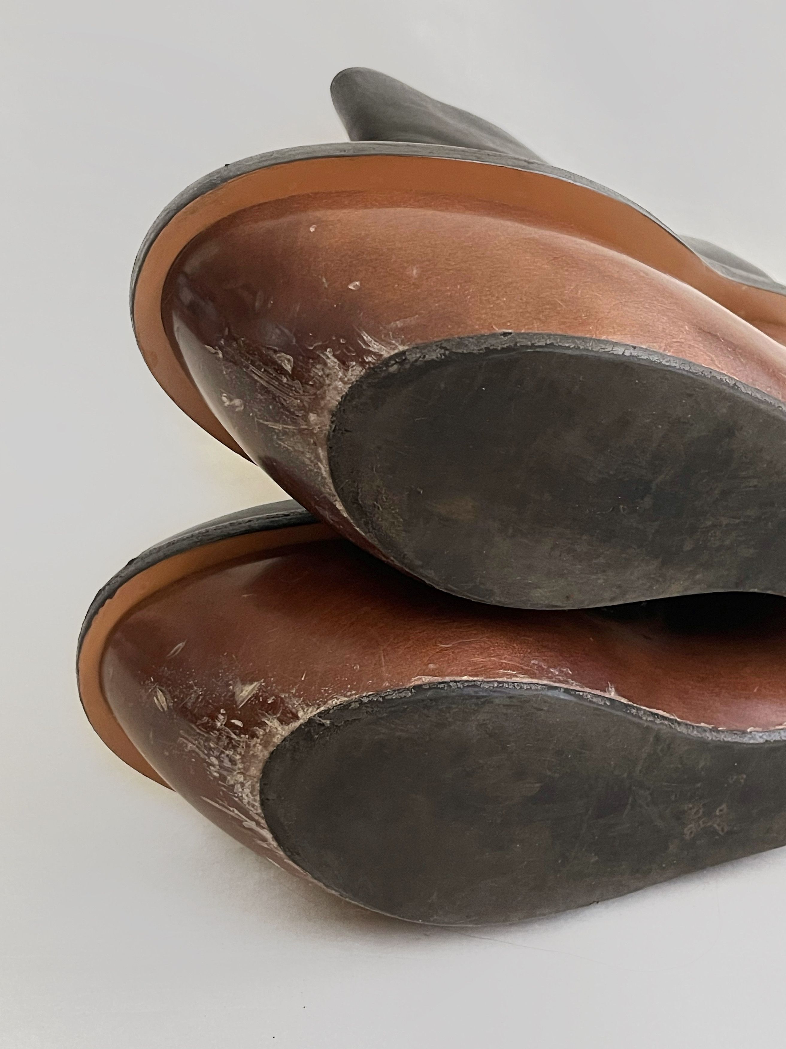 & Other Stories &other stories leather/wood Avant-garde platform boots Size US 8 / IT 38 - 11 Thumbnail