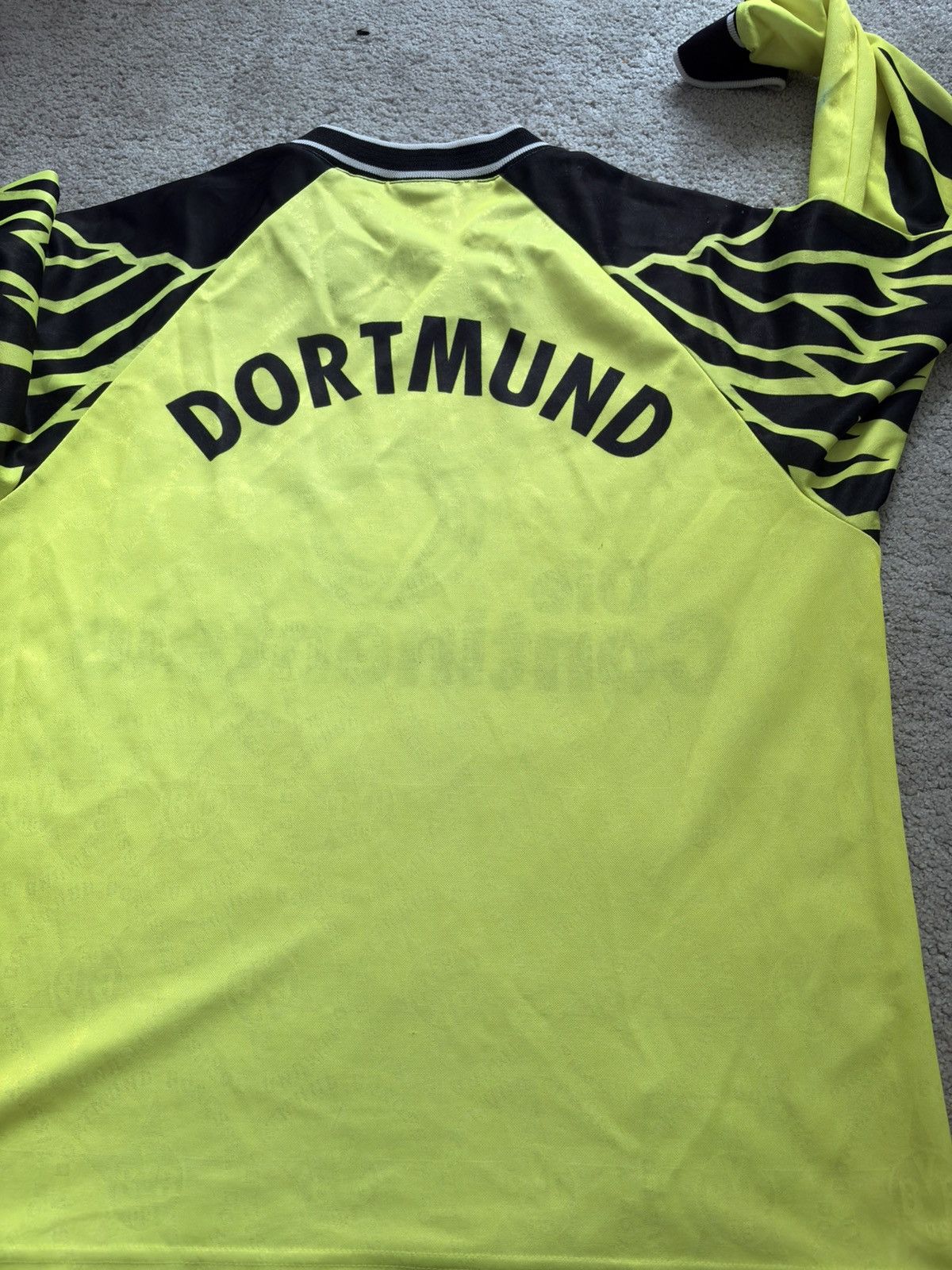 Nike Nike 1994-95 Borussia Dortmund Longsleeve Jersey Tees Size US M / EU 48-50 / 2 - 3 Thumbnail