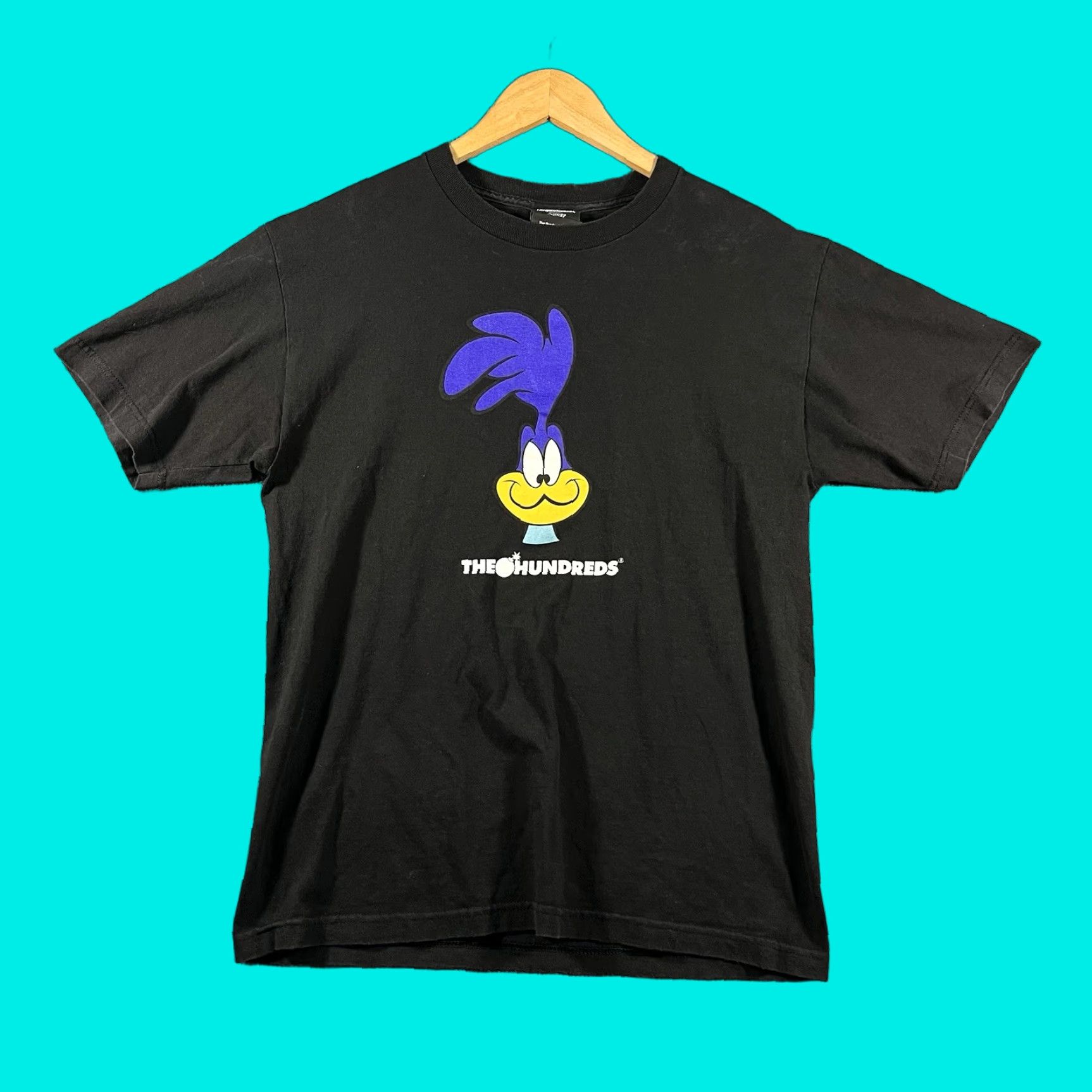 The Hundreds VINTAGE The Hundreds X Looney Tunes Road Runner T-Shirt Mens Medium Black 90s Streetwear Retro Size US M / EU 48-50 / 2 - 1 Thumbnail