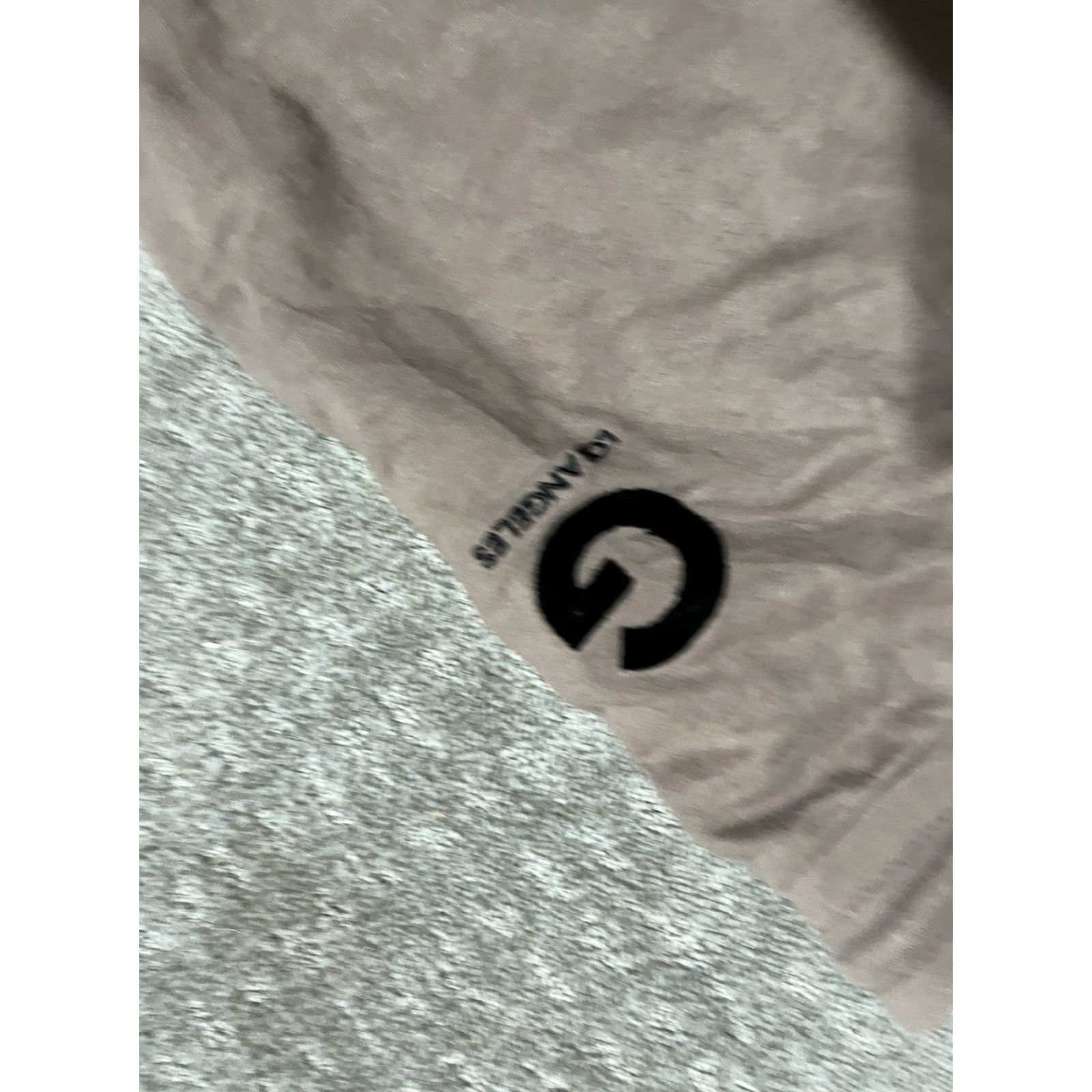 Guess VINTAGE GUESS Women's LG Fleece Jogger Pants Gothic Brown Size 36" / US 14 / IT 50 - 5 Thumbnail