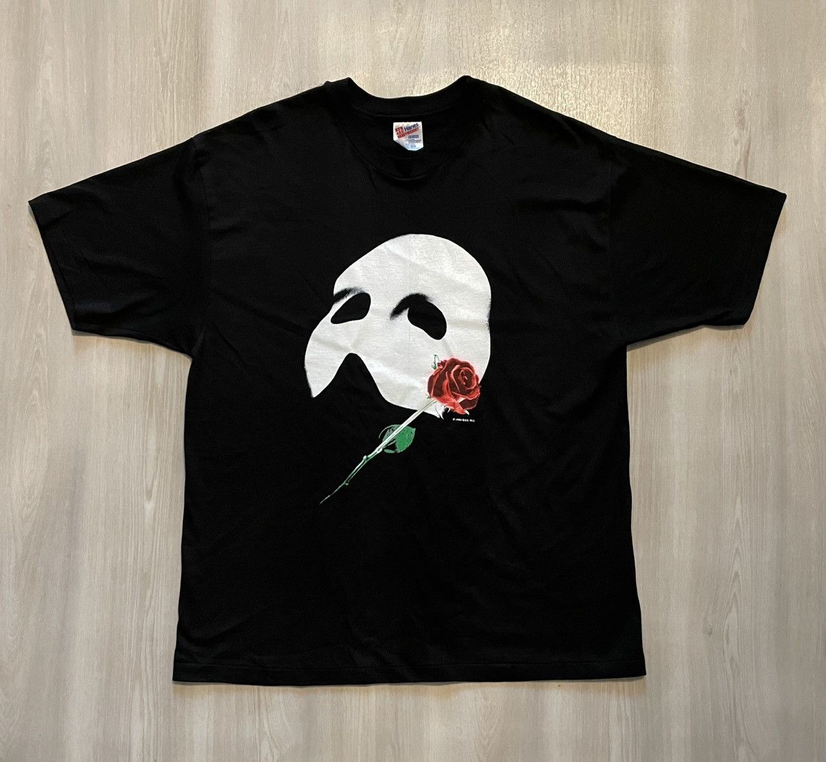 Vintage VTG 90s Phantom of the Opera Tee Glow In The Dark XL Size US XL / EU 56 / 4 - 1 Thumbnail