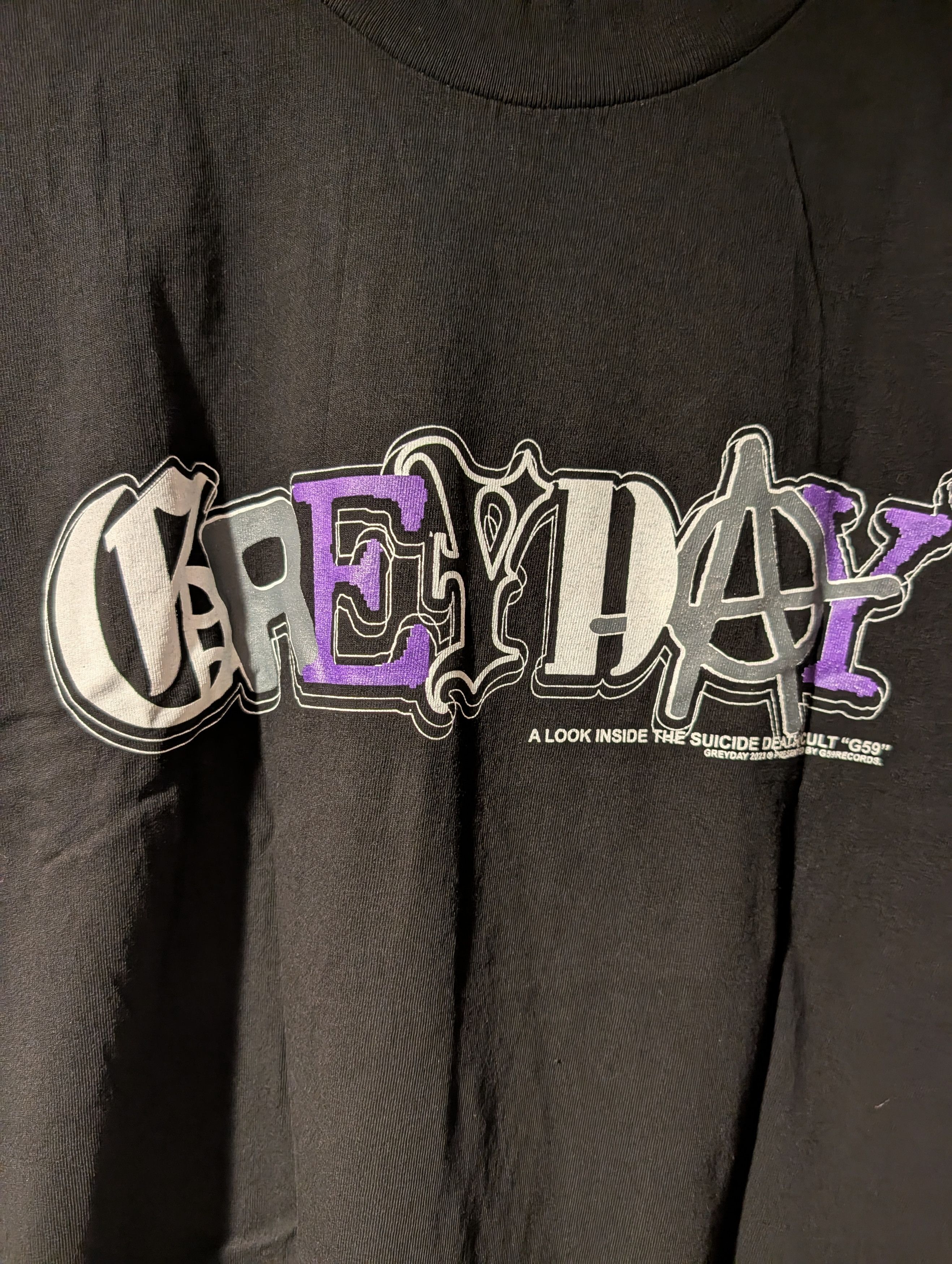 G59 Records G59 Suicideboys Grey Day 2023 Tour T Shirt Your Soul Size US XL / EU 56 / 4 - 4 Thumbnail