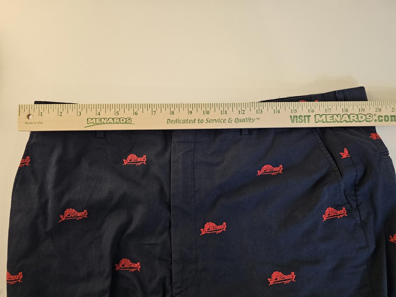 Other Wedgewood by Asher Pants Blue & Red Mens Size M Size US 32 / EU 48 - 7 Thumbnail