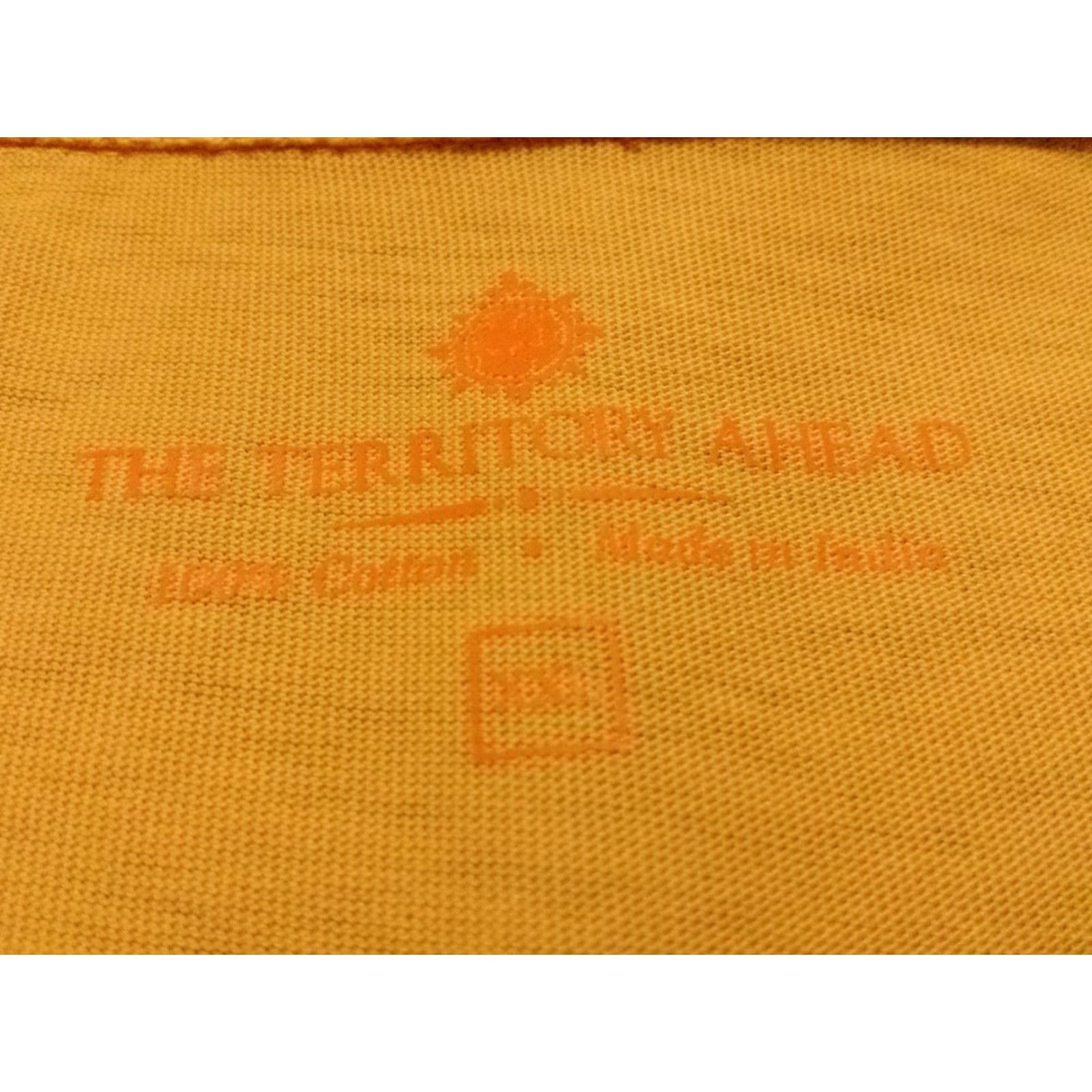 The Territory Ahead Territory Ahead Polo Shirt Orange 2XL Mens Short Sleeve Button-Up 100% Cotton Solid Orange Polo Shirt Size US XXL / EU 58 / 5 - 6 Thumbnail