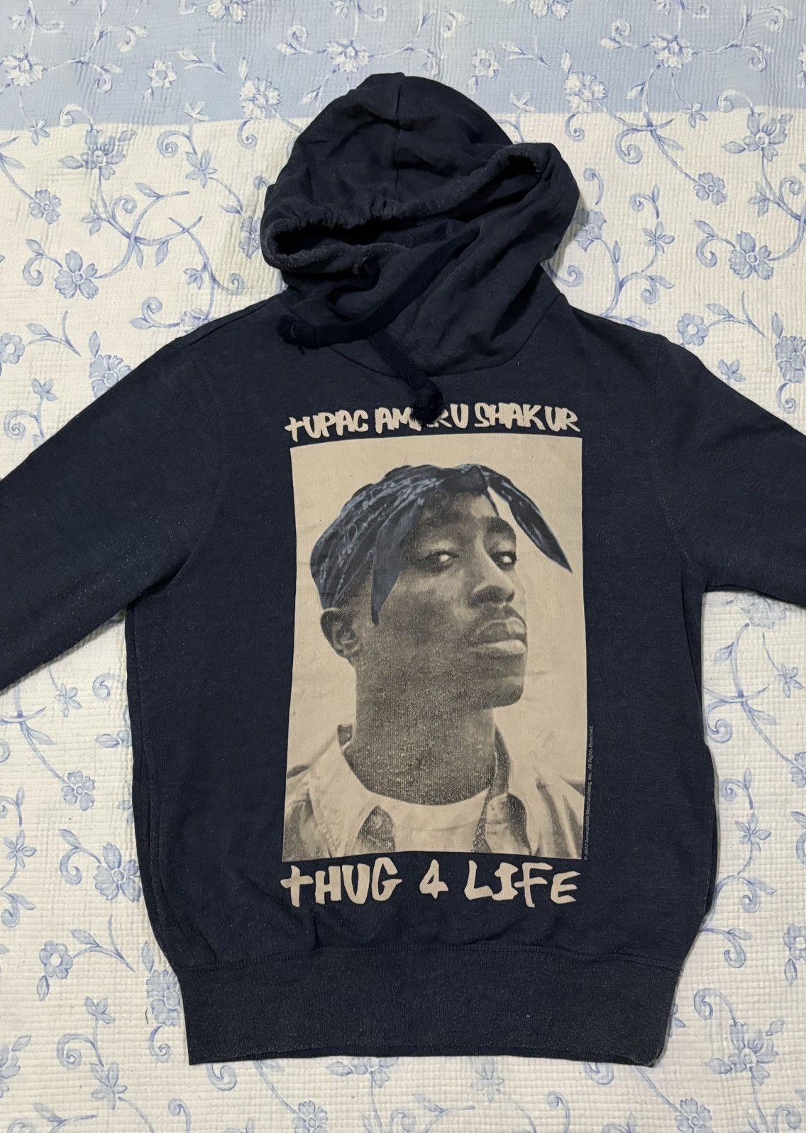 Band Tees Amaru Shakur Thug 4 Life Hip Hop Hoodies Size US S / EU 44-46 / 1 - 4 Thumbnail