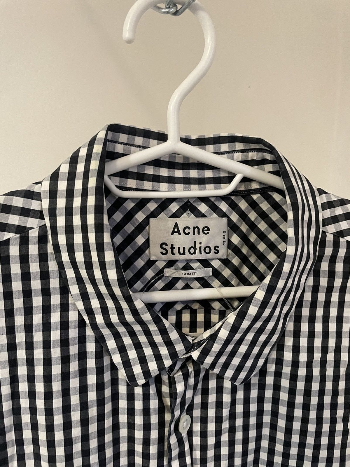 Acne Studios Acne studios checked shirt Size US L / EU 52-54 / 3 - 3 Thumbnail