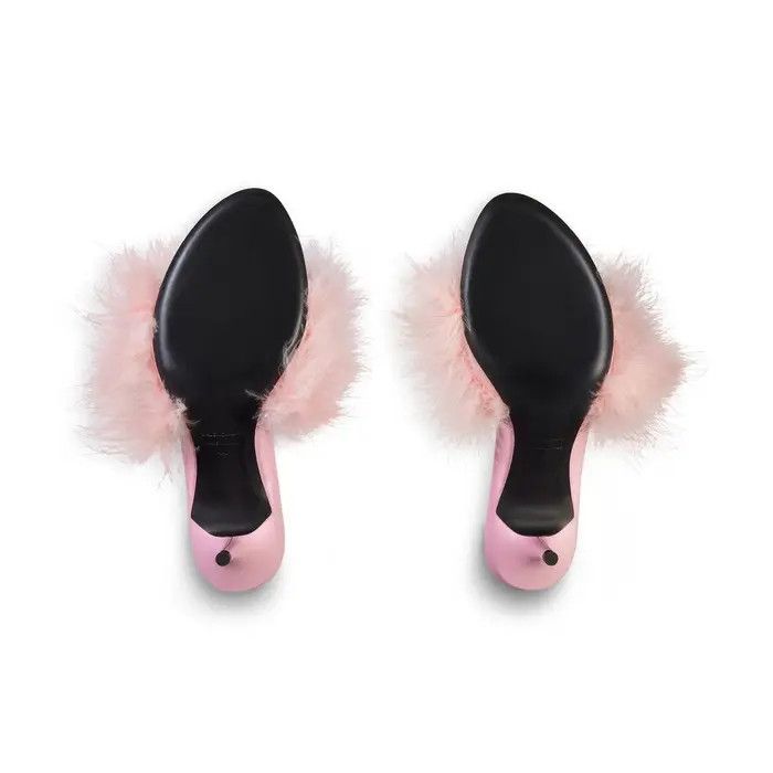 Balenciaga o1bcso1str0126 Boudoir 70mm Sandals in Pink Size US 8.5 / IT 38.5 - 7 Thumbnail