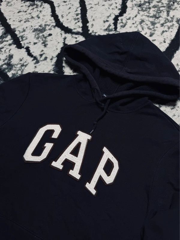 Gap Gap Navy Logo Hoodie XS Size XS / US 0-2 / IT 36-38 - 3 Thumbnail