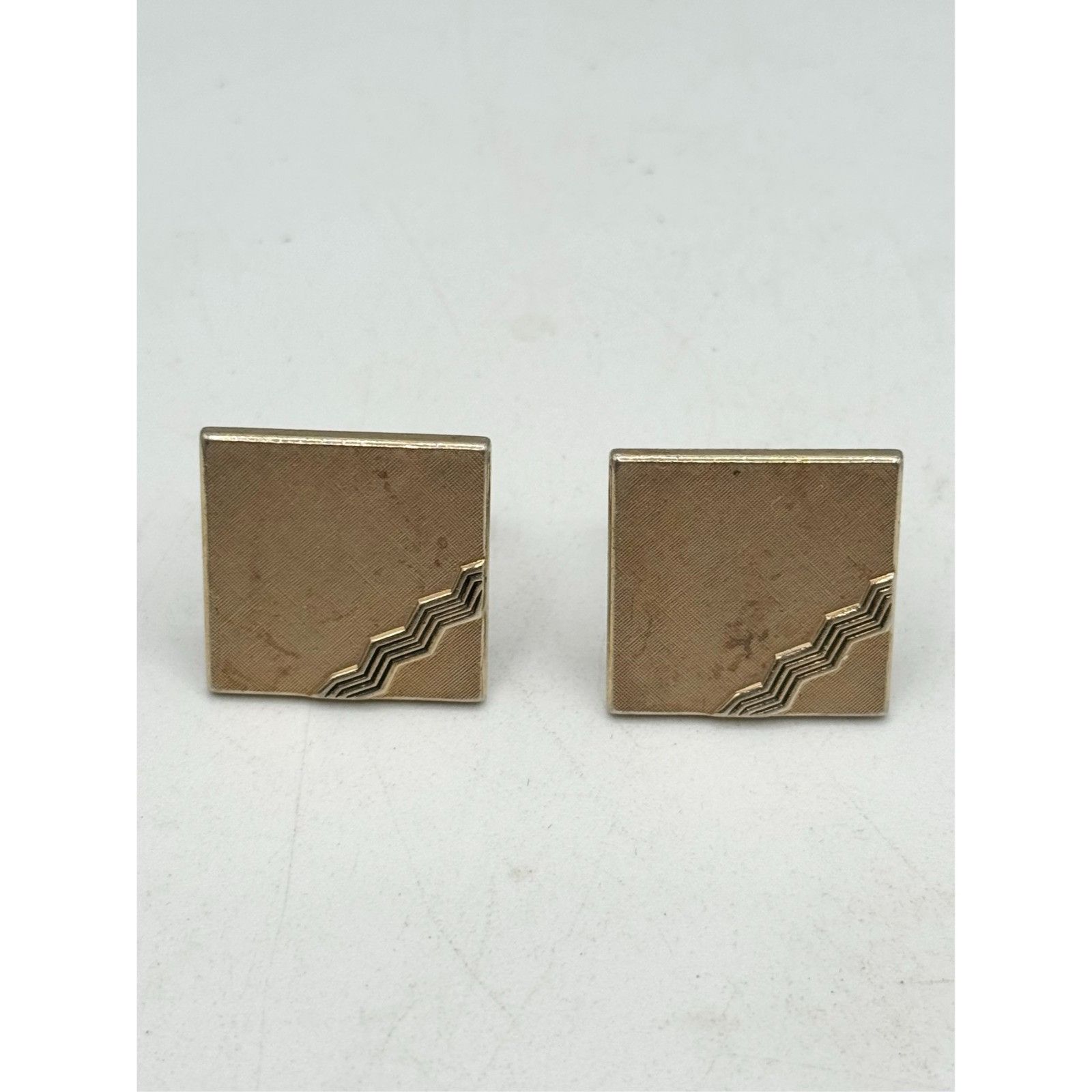 Vintage Vintage unisex cuff links cufflinks Size ONE SIZE - 2 Thumbnail