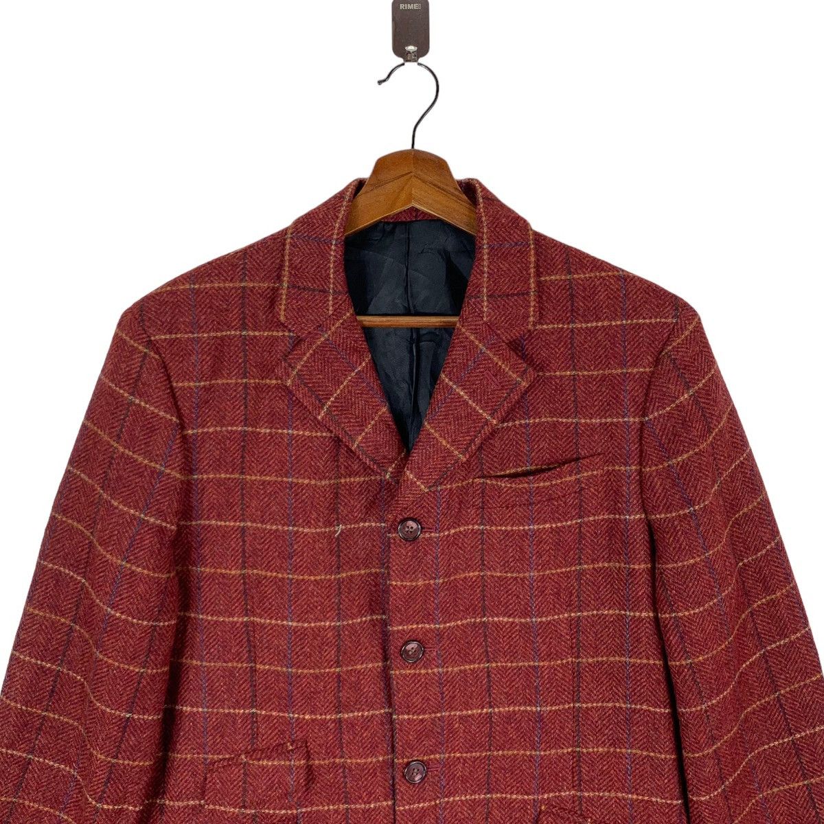 Tete Homme VINTAGE TETE HOMME ISSEY MIYAKE WOOL COAT Size L / US 10 / IT 46 - 4 Thumbnail