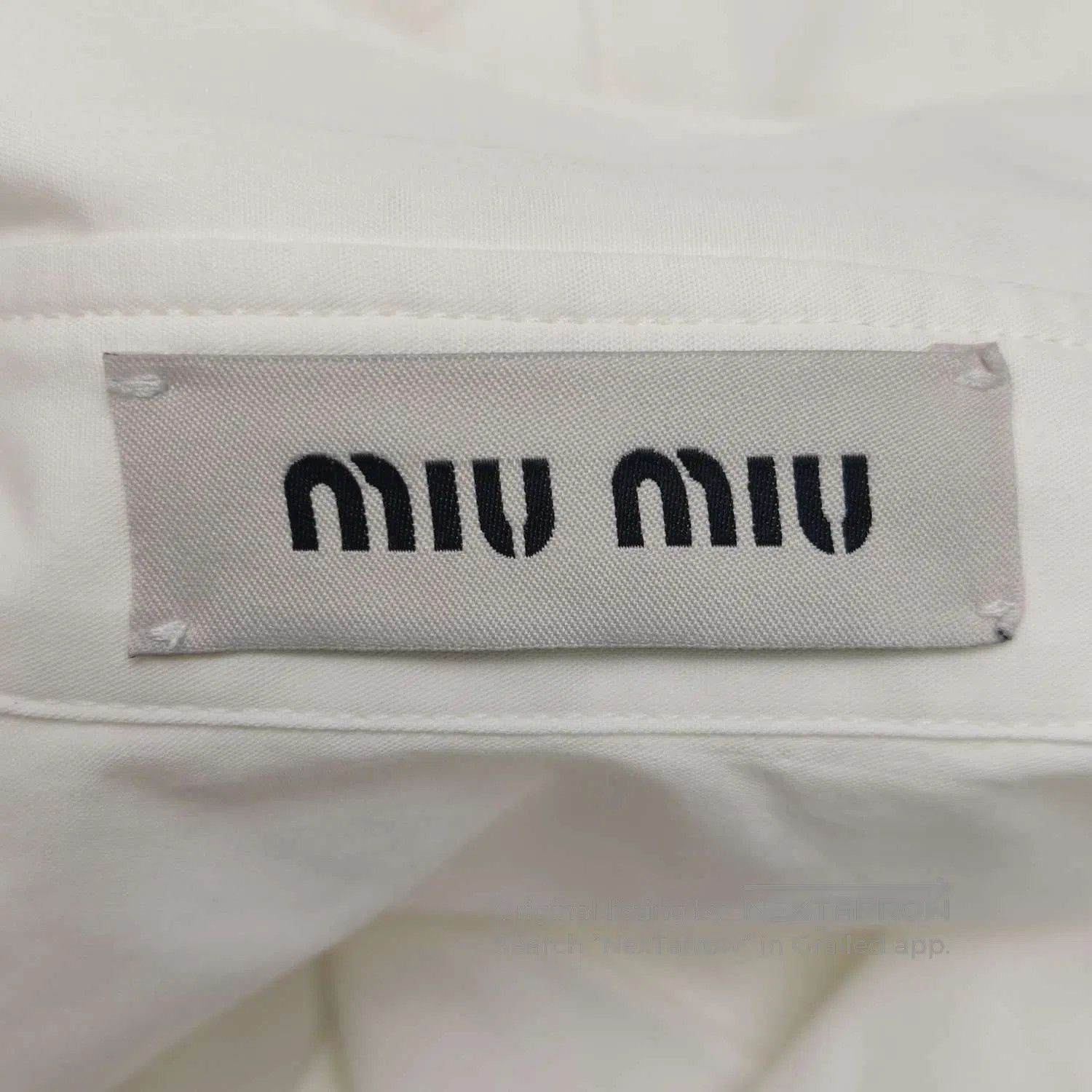 Other Miu Miu Cotton Lapel Logo Long. Size US S / EU 44-46 / 1 - 3 Thumbnail