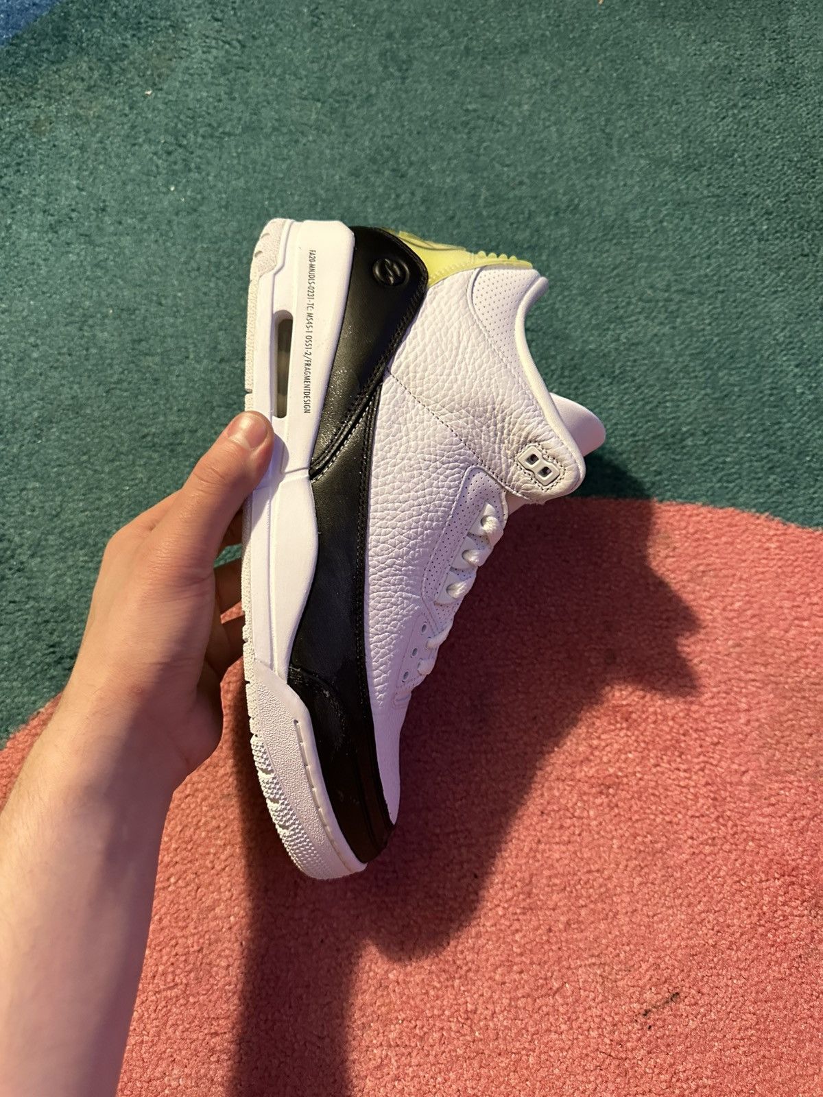 Fragment Design × Jordan Brand Air Jordan 3 Retro x Fragment Design Size US 11.5 / EU 44-45 - 4 Thumbnail