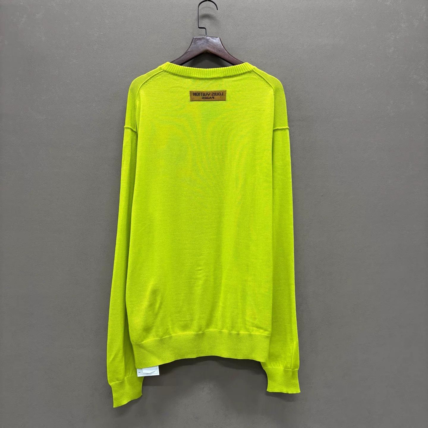 Louis Vuitton LV Badge Embroidered Logo Crew Wool Knit Pullover M Size US M / EU 48-50 / 2 - 2 Thumbnail