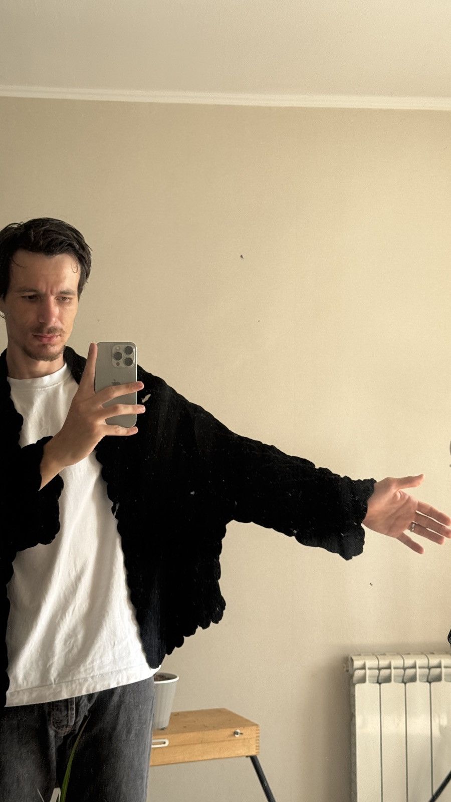 If Six Was Nine Viscose Silk Capes ifsixwasnine CDG LGB GOA Celine vibe Size US M / EU 48-50 / 2 - 3 Thumbnail