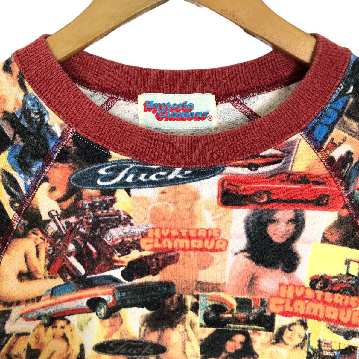 Hysteric Glamour Vintage Hysteric Glamour Showtime Full Print Sweatshirt Size US S / EU 44-46 / 1 - 7 Thumbnail