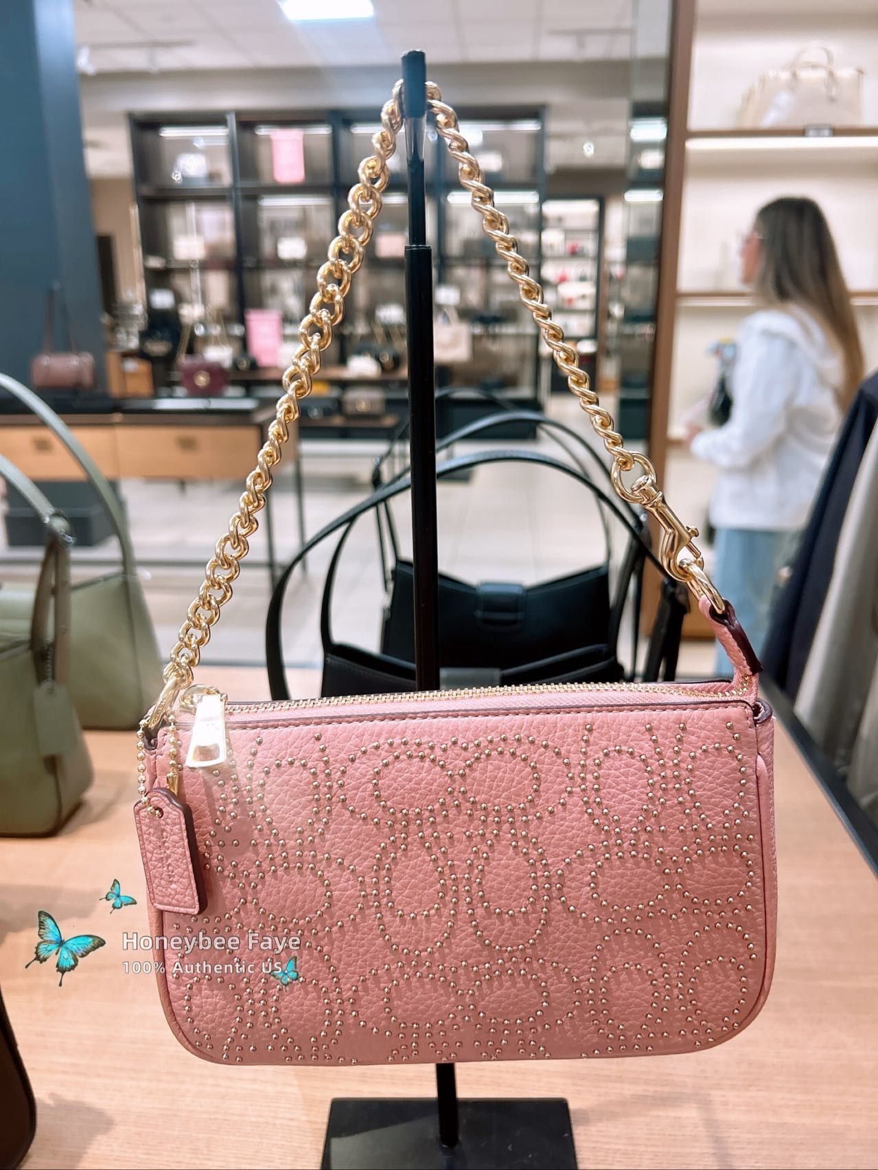 Coach NWT Coach Nolita 19 With Signature Rivets CX262 Size ONE SIZE - 2 Thumbnail