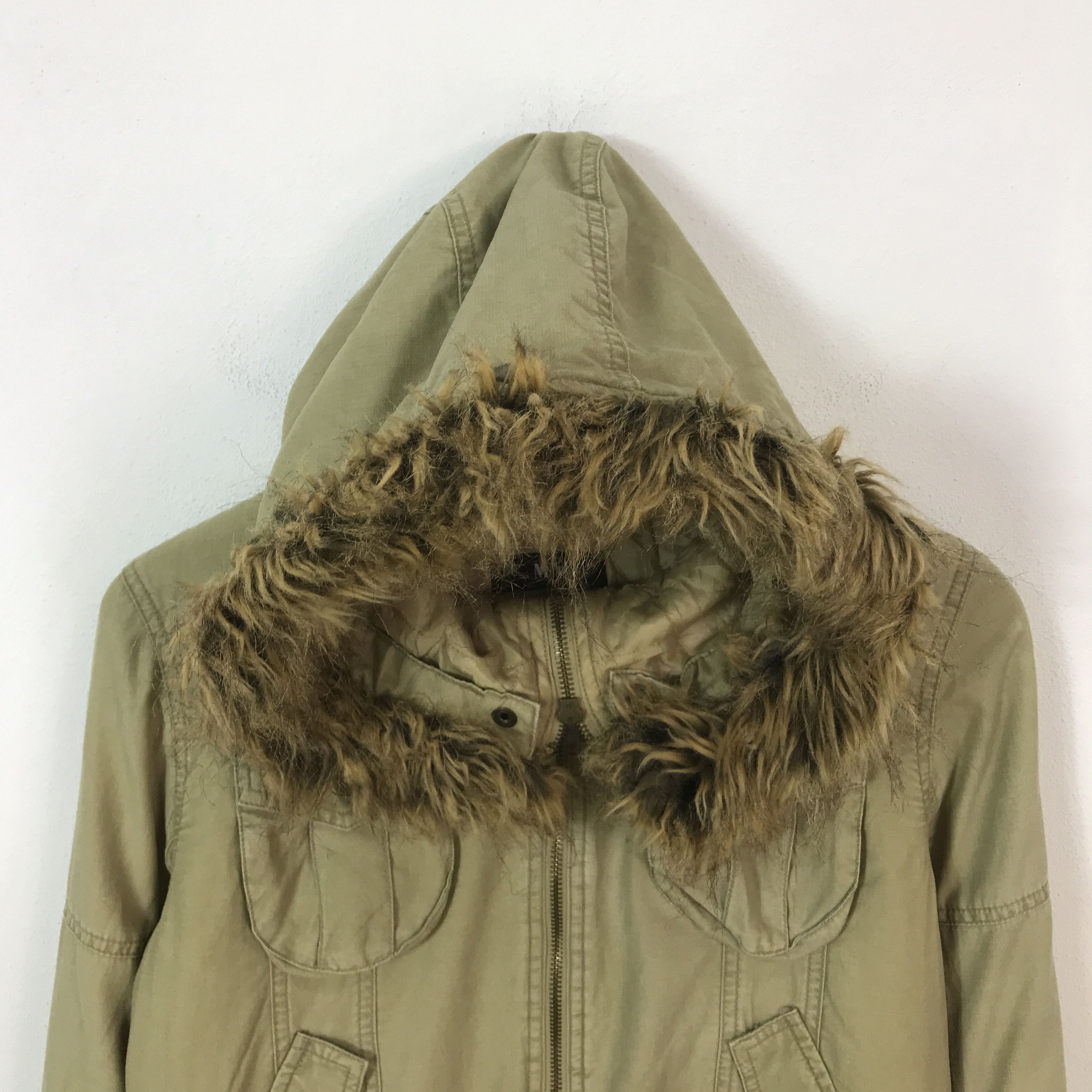 Japanese Brand Vtg Japanese brand fur hoodie M-II jacket K61B18 Size US L / EU 52-54 / 3 - 2 Thumbnail