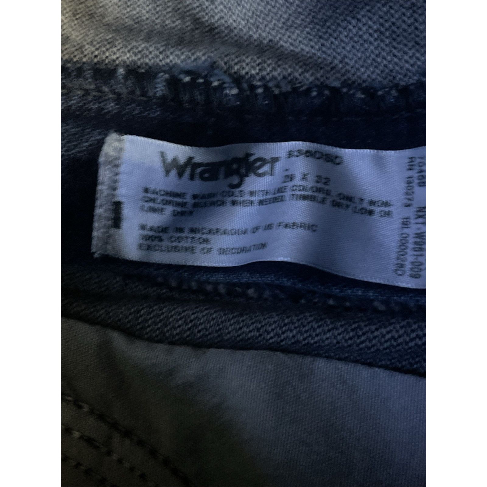 Wrangler Wrangler, 936, Slim Fit, Jeans, Men’s 29x32, Cowboy Cut Size US 29 - 10 Thumbnail