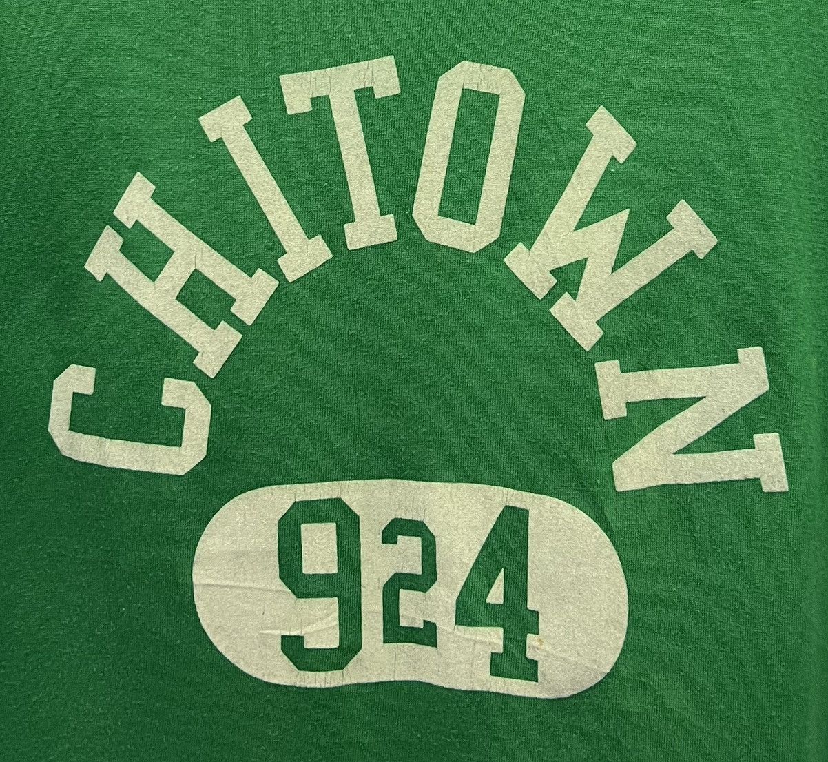 Japanese Brand × Vintage VINTAGE BACK NUMBER EST. 1980 CHITOWN 924 SHIRT Size US L / EU 52-54 / 3 - 3 Thumbnail