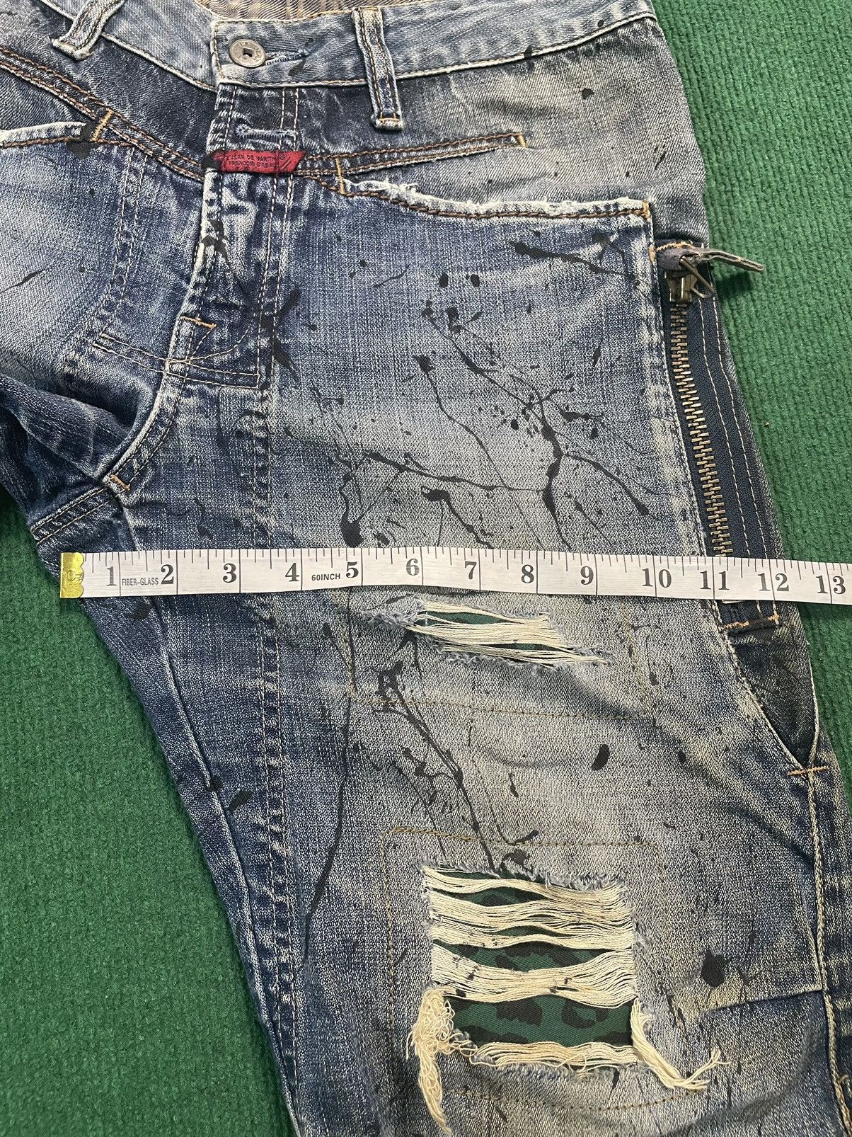 Marithe + Francois Girbaud Distressed Marithe Francois Girbaud Jeans very rare Size US 31 - 21 Thumbnail