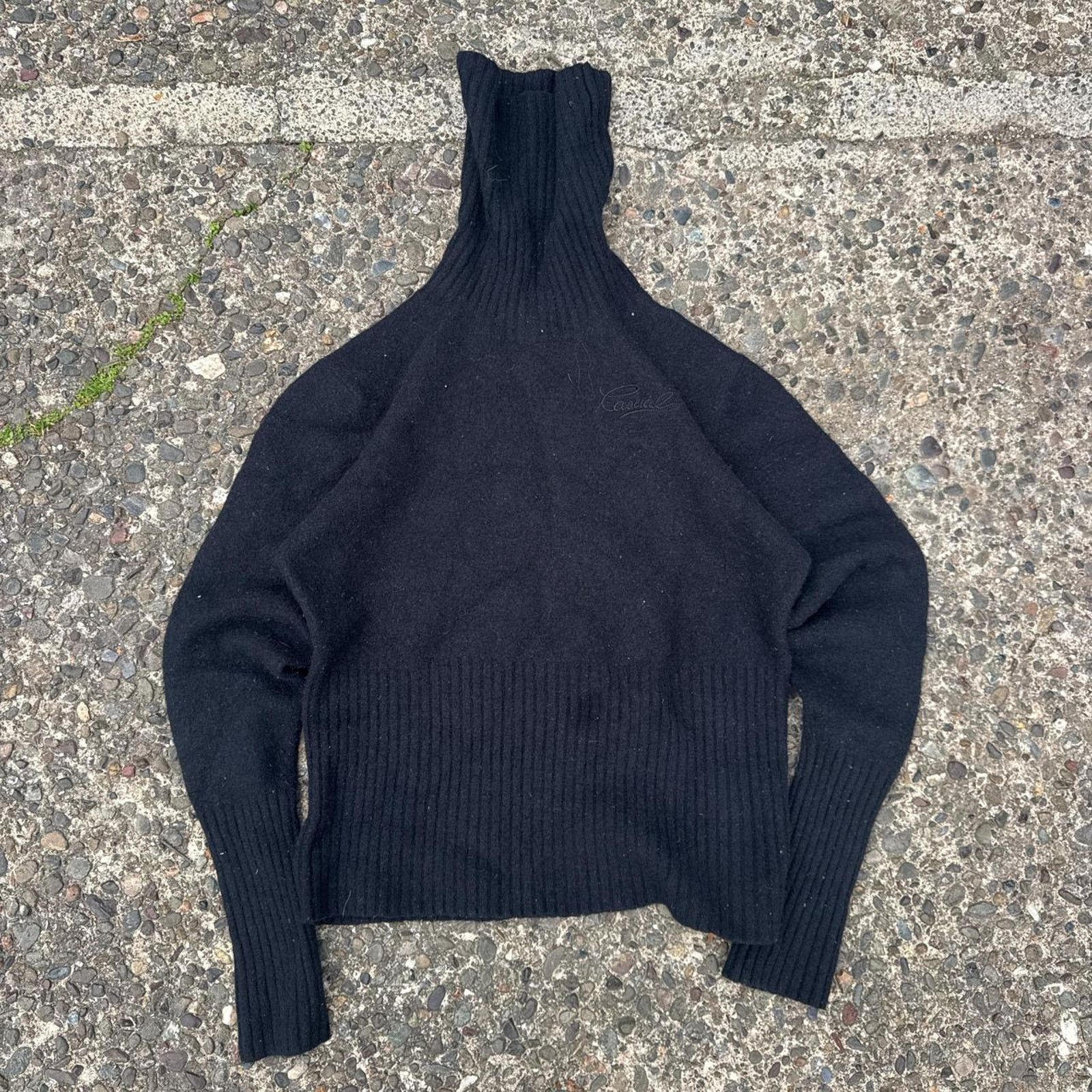 Calypso St Barth Vintage 90s Wool Turtleneck Calipso – Size Medium Size M / US 6-8 / IT 42-44 - 1 Thumbnail