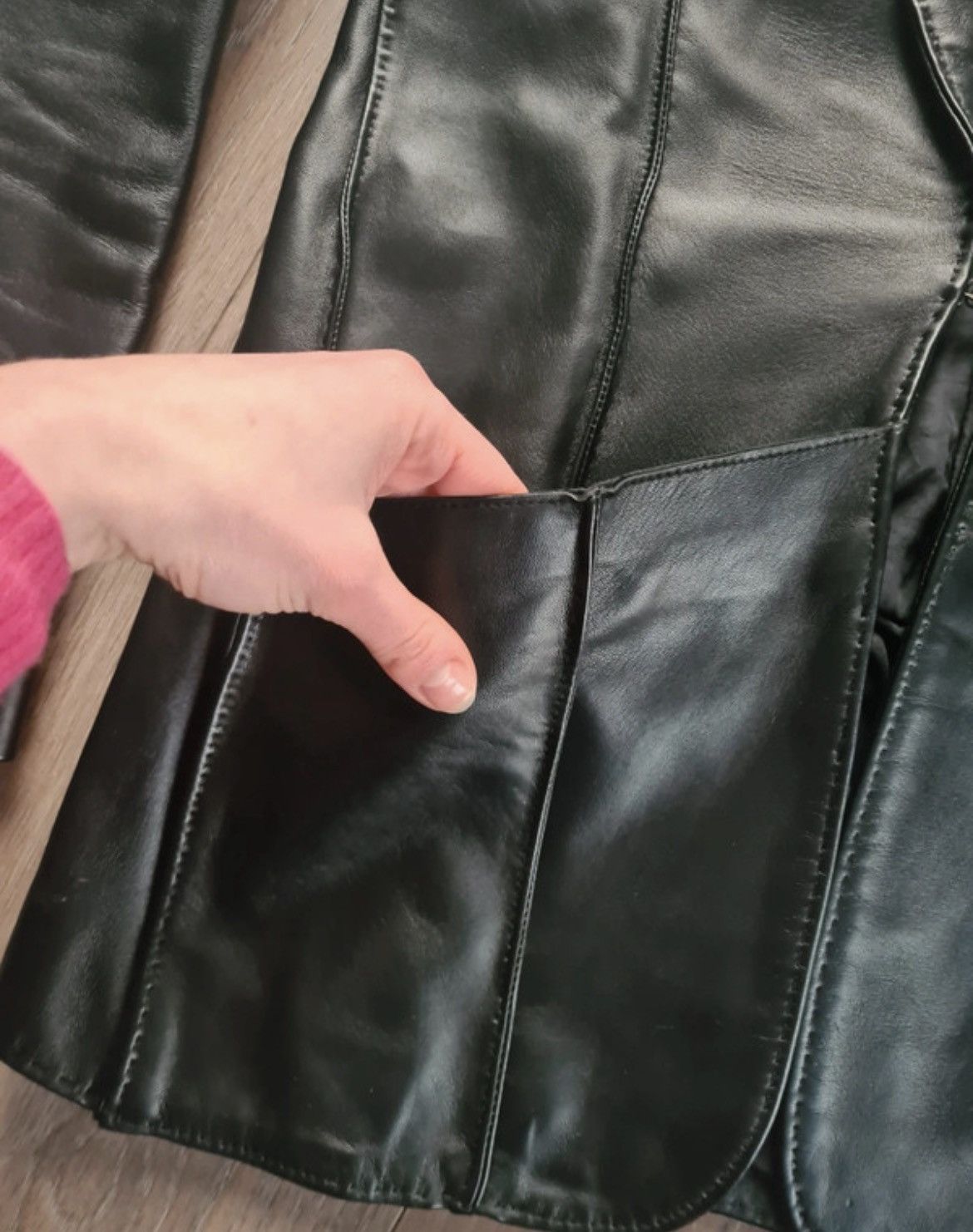 Simonetta Ravizza Simonetta Ravizza black leather jacket new S Size S / US 4 / IT 40 - 10 Thumbnail