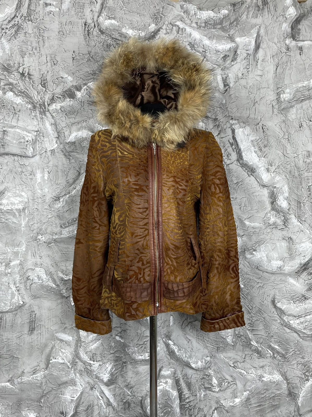 ジャケット・アウター Roen semantic fur long coat y2k Vkei emo ジャケット・アウター Roen semantic fur long coat y2k Vkei