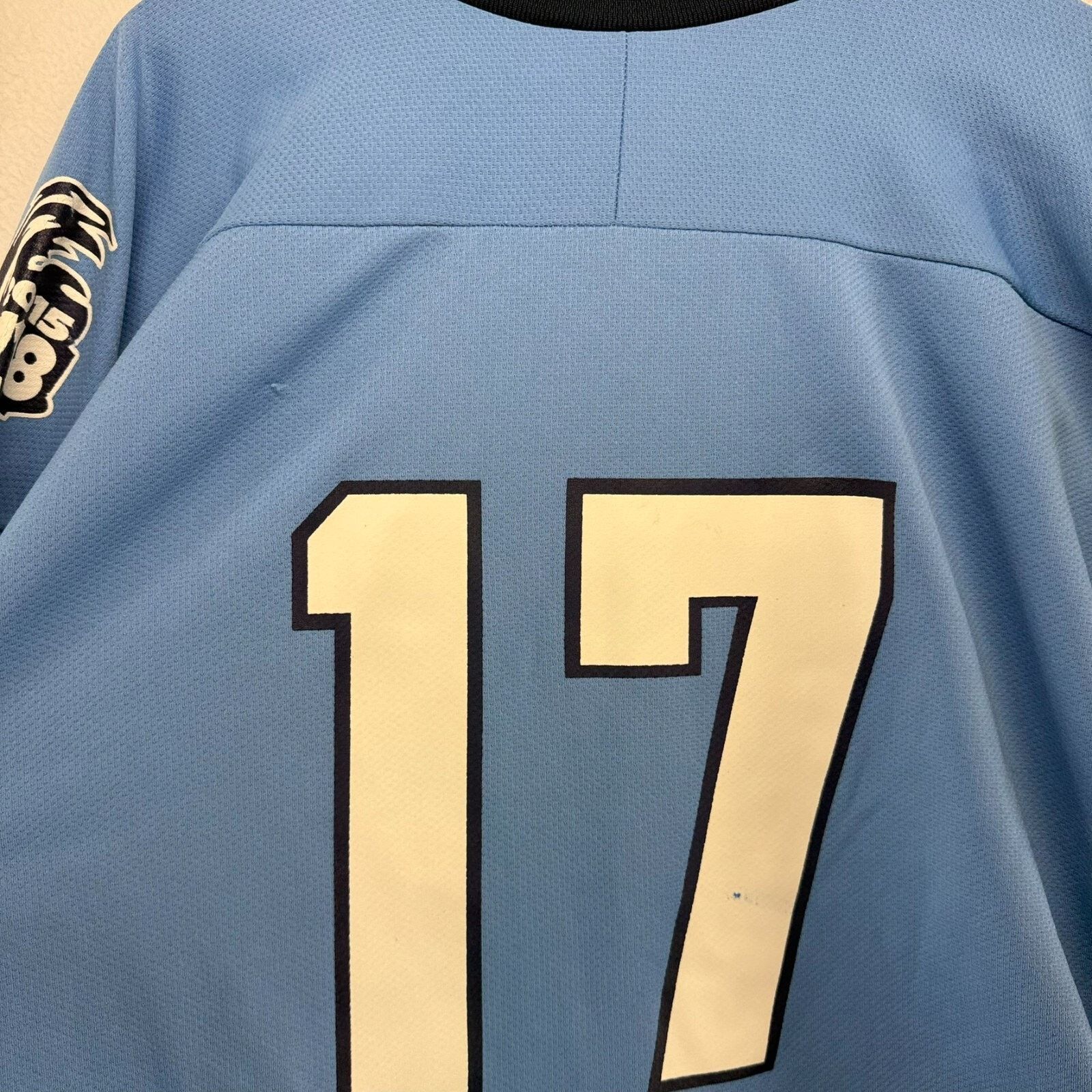 Vintage Vintage Southern Maine Wave Hockey Jersey Men's Large Blue Size US L / EU 52-54 / 3 - 11 Thumbnail