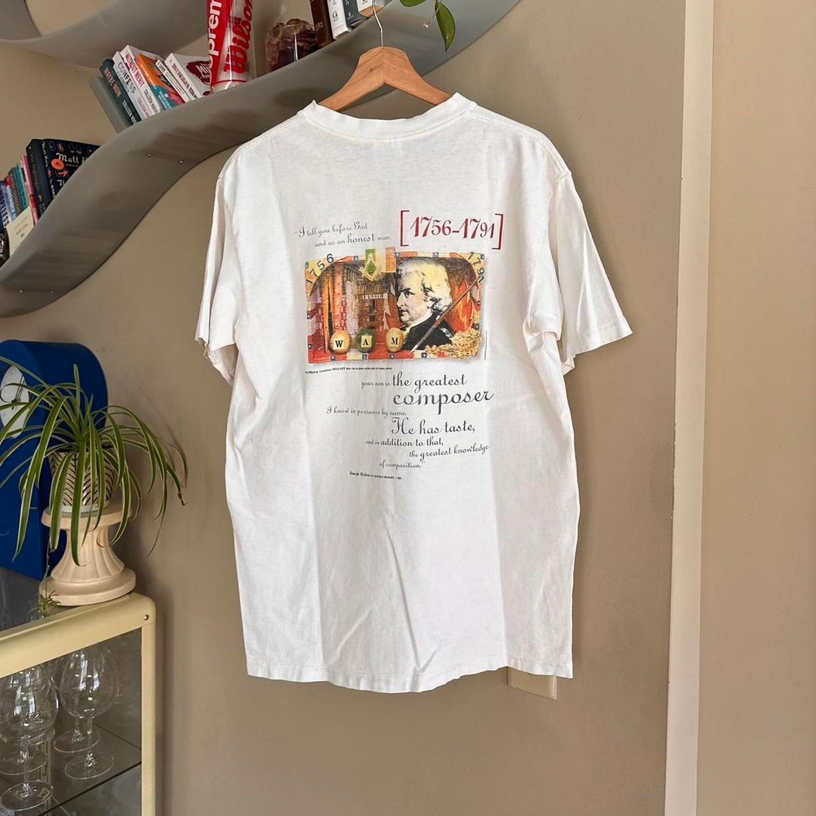 Rap Tees × Vintage Vintage Mozart Promo Shirt Size US L / EU 52-54 / 3 - 1 Thumbnail