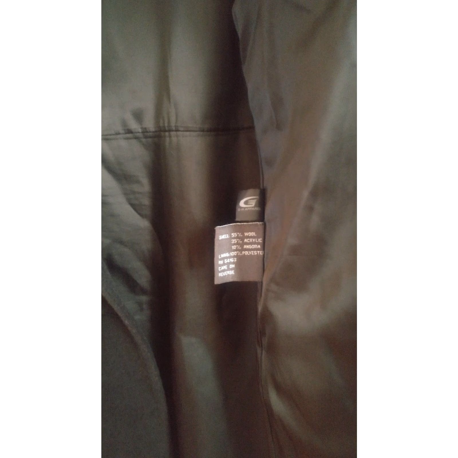Kenneth Cole VINTAGE Kenneth Cole New York Womens Coat Pea Trench Wool Black Pockets Front DB Size 4 12 Womens Mens Girls Size XL / US 12-14 / IT 48-50 - 2 Thumbnail