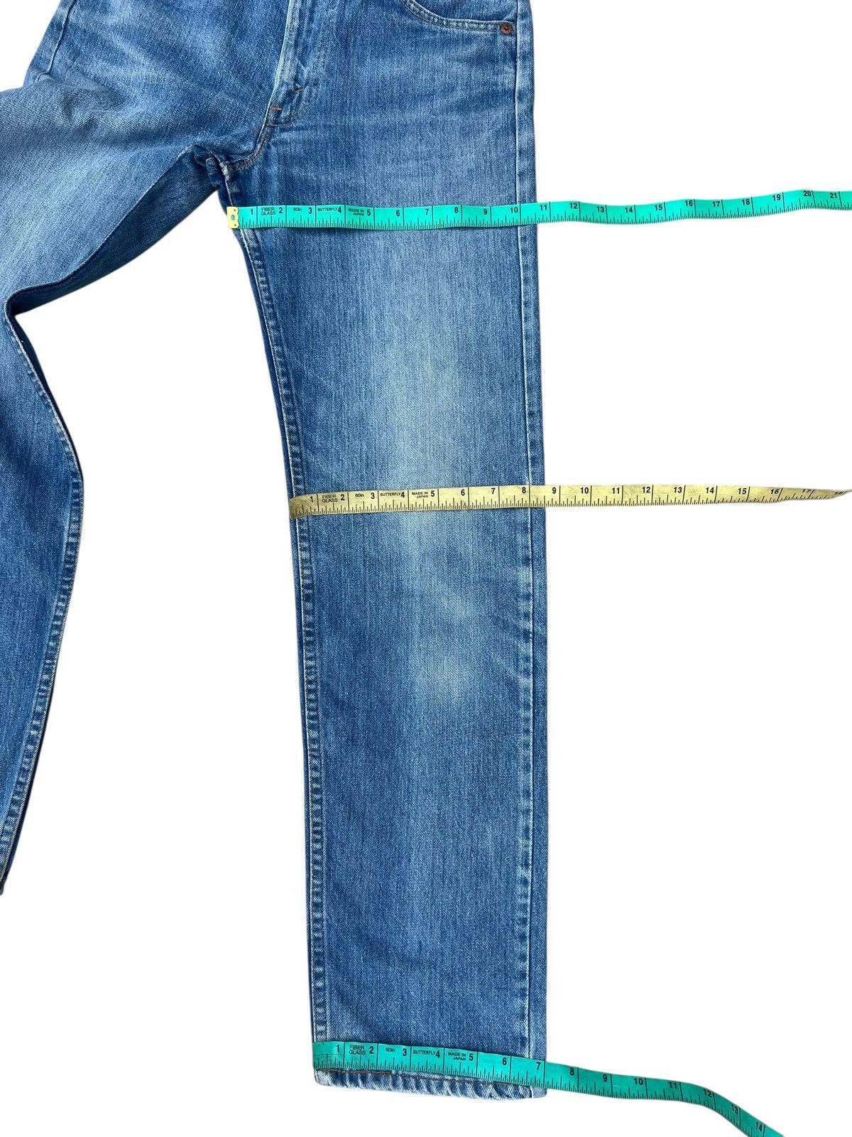 Levi's Vintage 70s Levi’s 505 Orange Tab Fade Denim Jeans Talon 42 Size US 30 / EU 46 - 5 Thumbnail