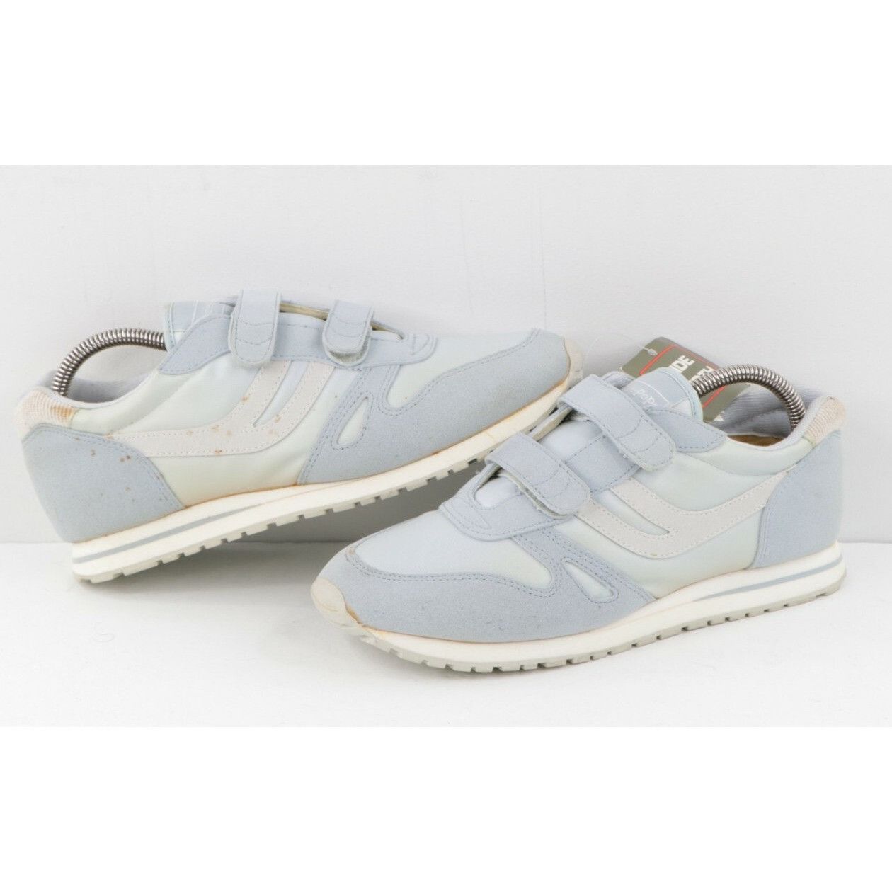 Vintage Deadstock Vintage 70s Streetwear Nylon Suede Running Shoes Size US 9 / IT 39 - 1 Thumbnail